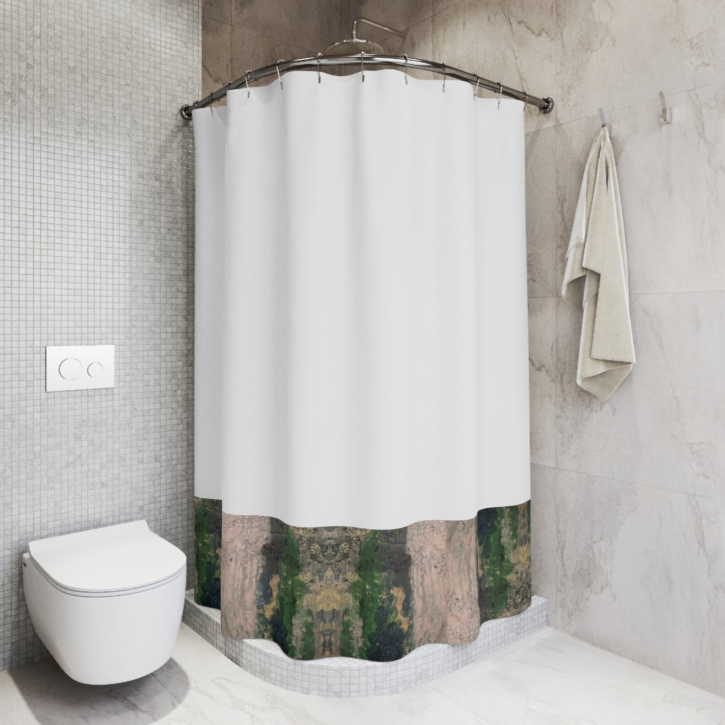 Shower Curtains by Its A Art Vibe Rustic Green