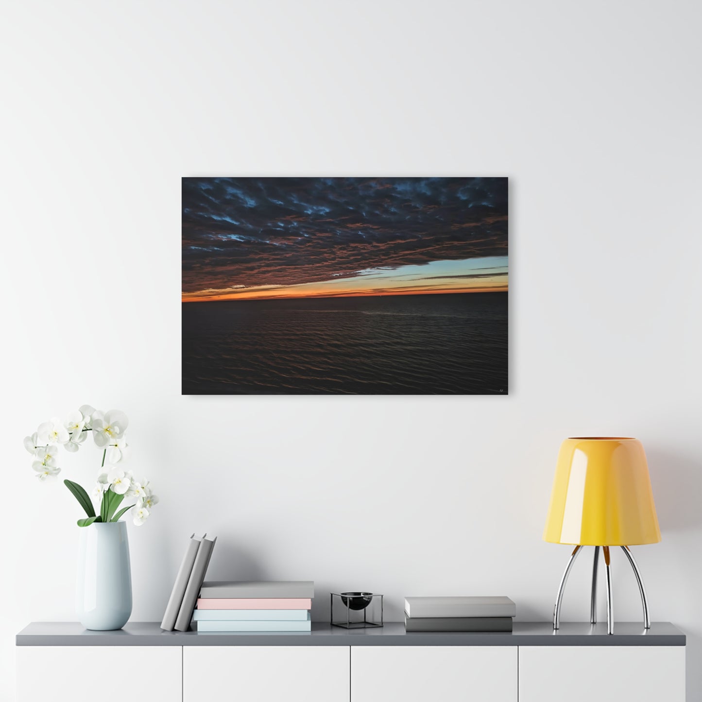 Acrylic Prints Mrytle Beach Oceanfront Sky 001