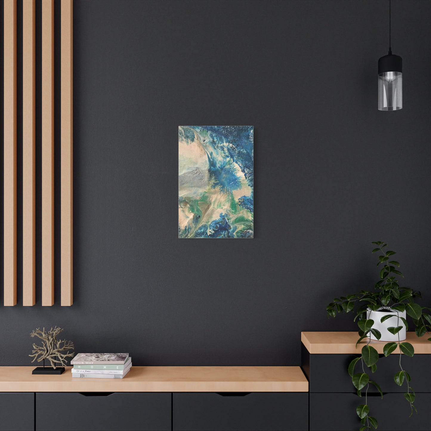 Canvas Print - Show Me Ocean Blue by Its A Art Vibe