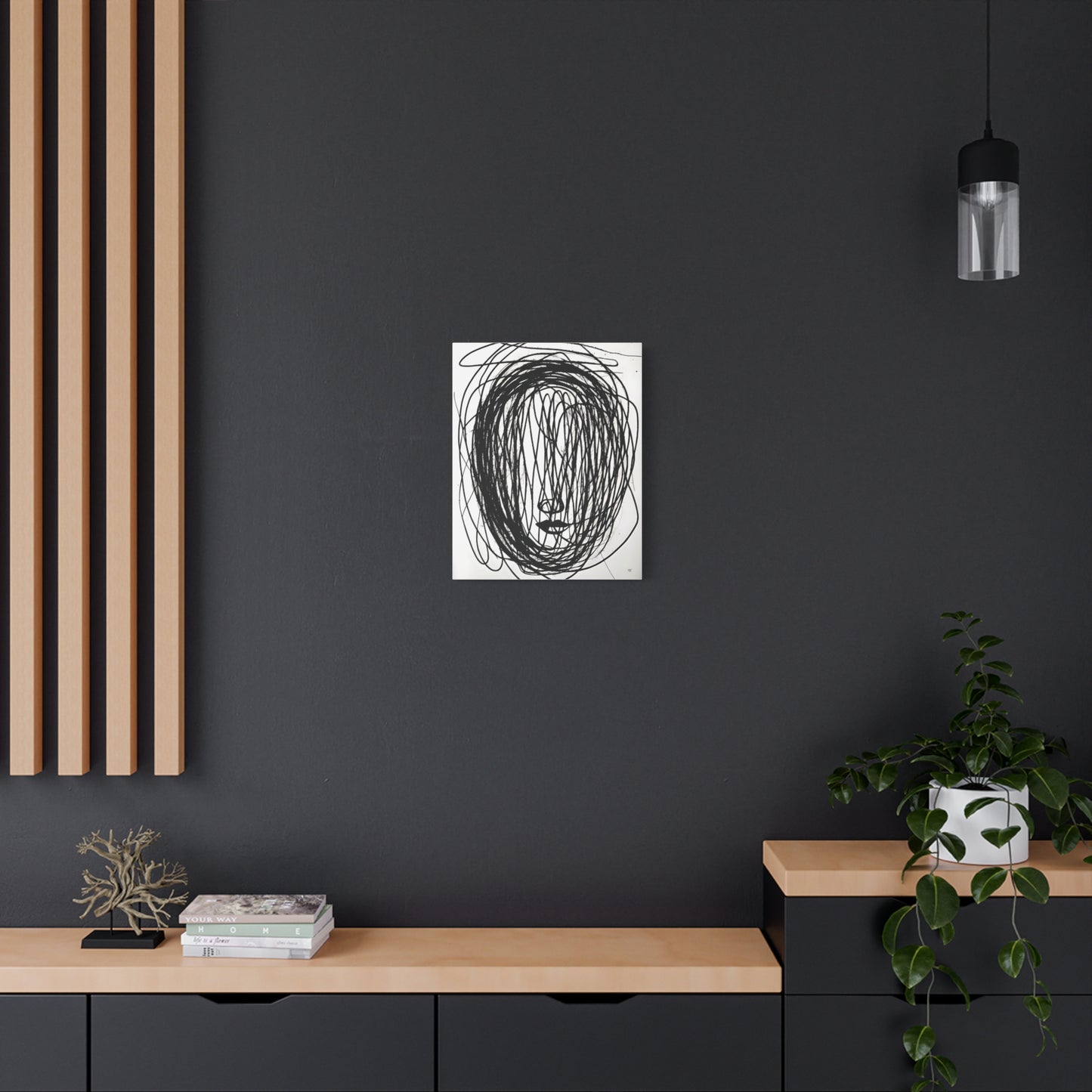 Matte Canvas, Stretched, 1.25" Original Art Printed to canvas by Its A Art Vibe