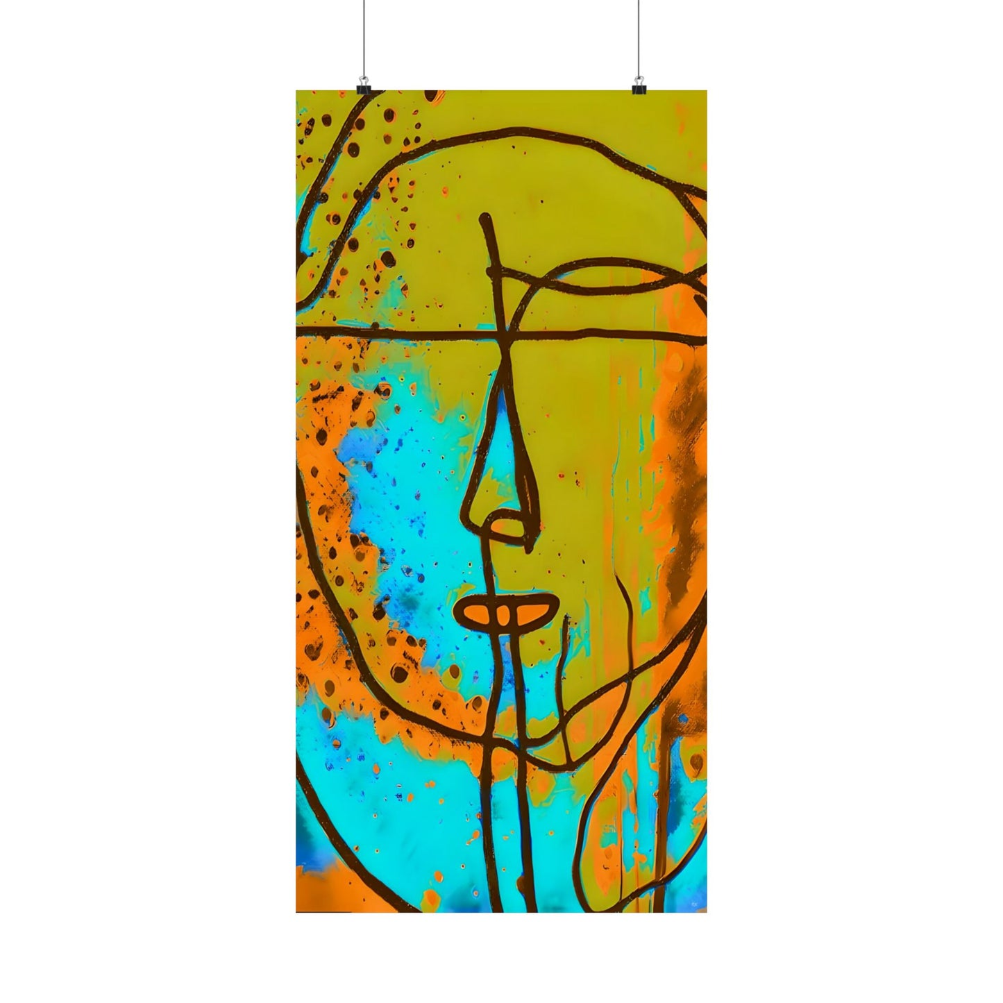 Copy of Vertical Posters (Unframed) Abstract Sketch Up by Its A Art Vibe