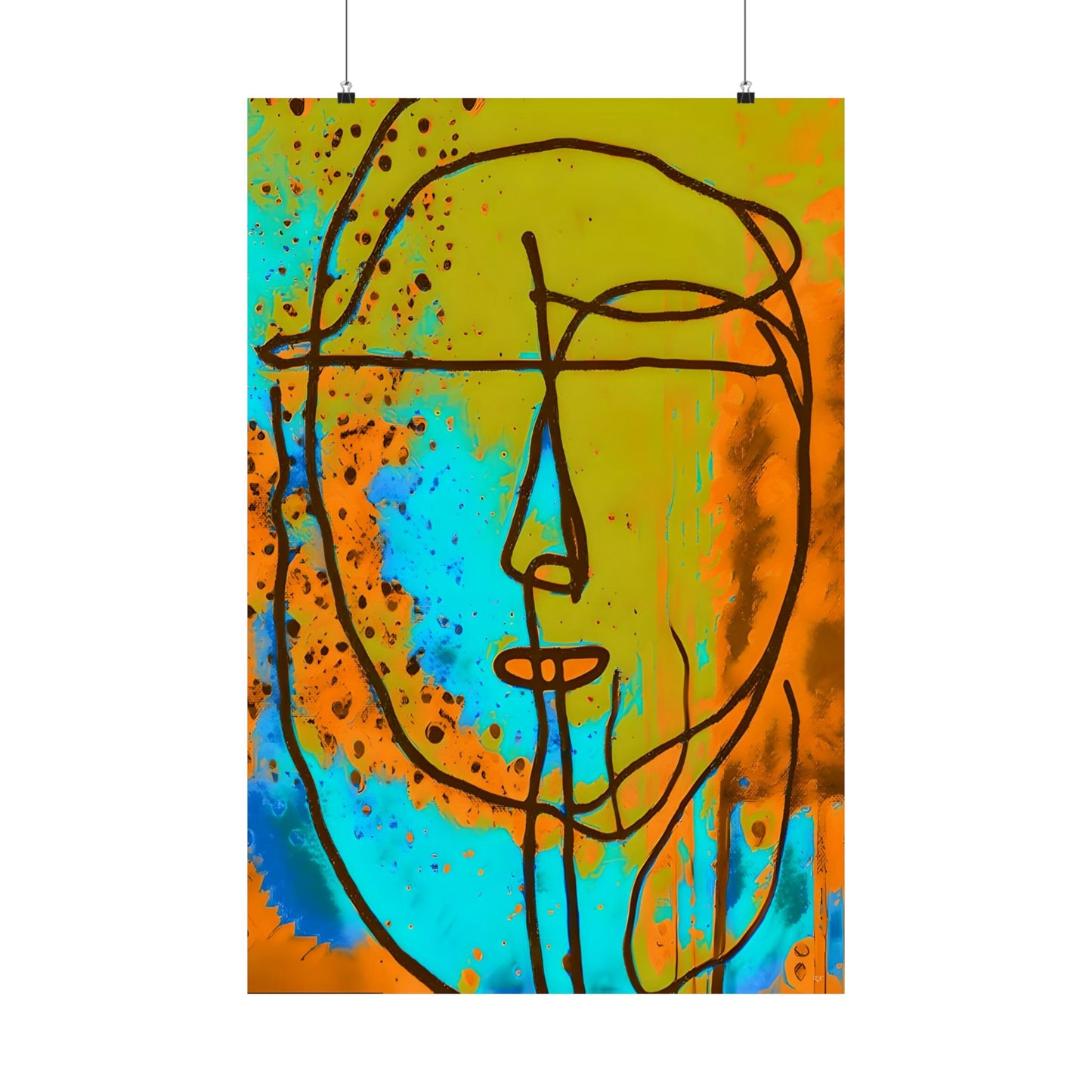 Copy of Vertical Posters (Unframed) Abstract Sketch Up by Its A Art Vibe