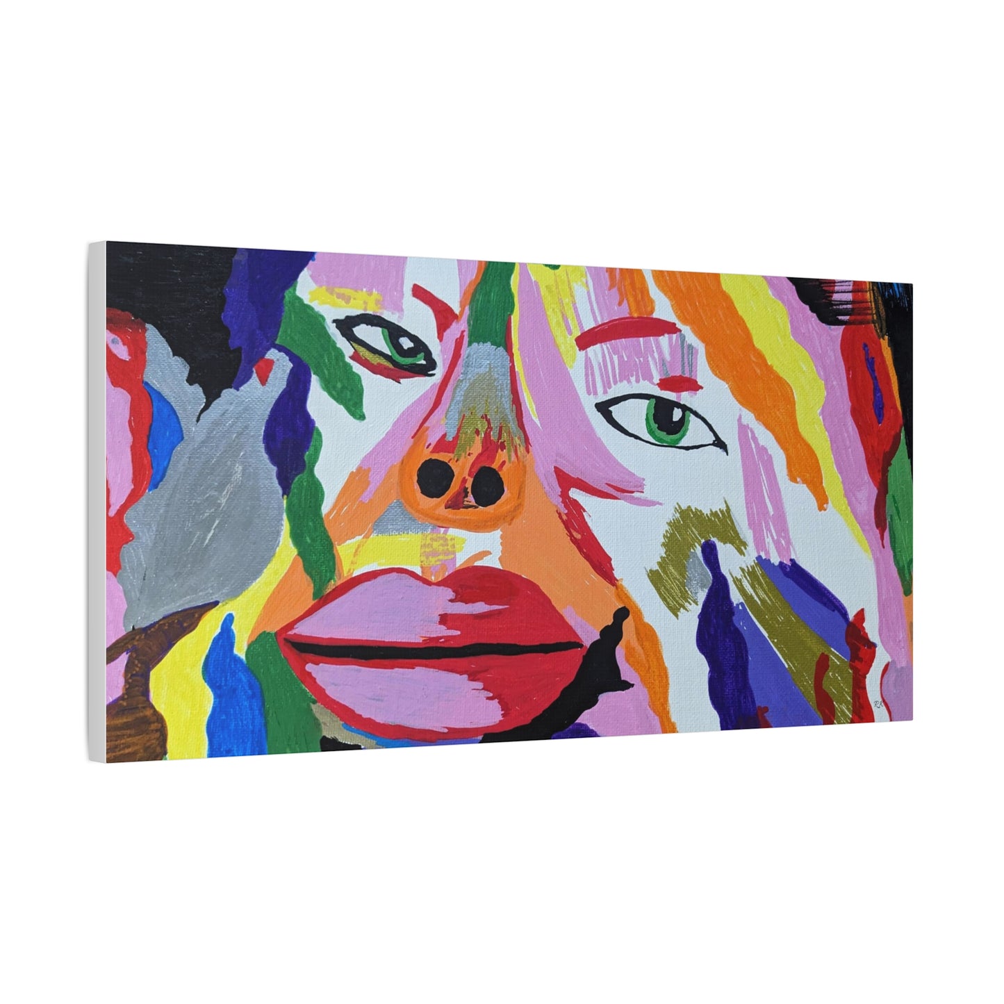 Canvas Gallery Wraps Wall Art Facing Life by Its A Art Vibe