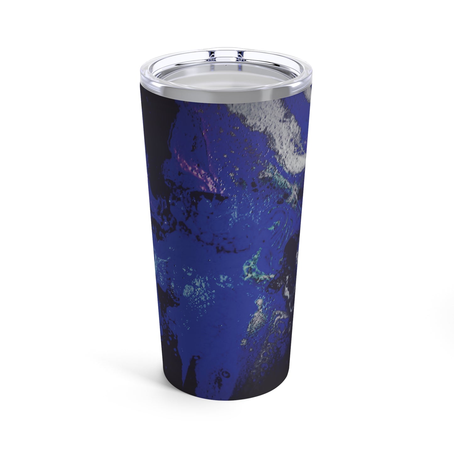 Stainless Steel Tumbler 20oz Double-Wall Insulated - Designed by Its A Art Vibe Blue Kind