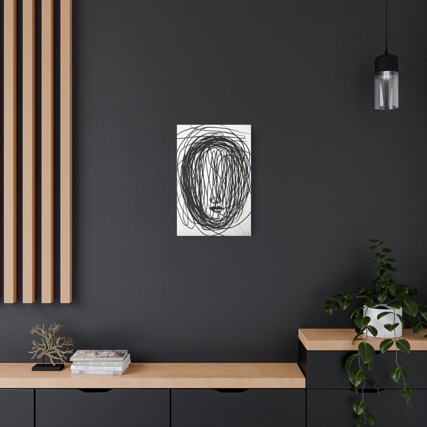Matte Canvas, Stretched, 1.25" Original Art Printed to canvas by Its A Art Vibe