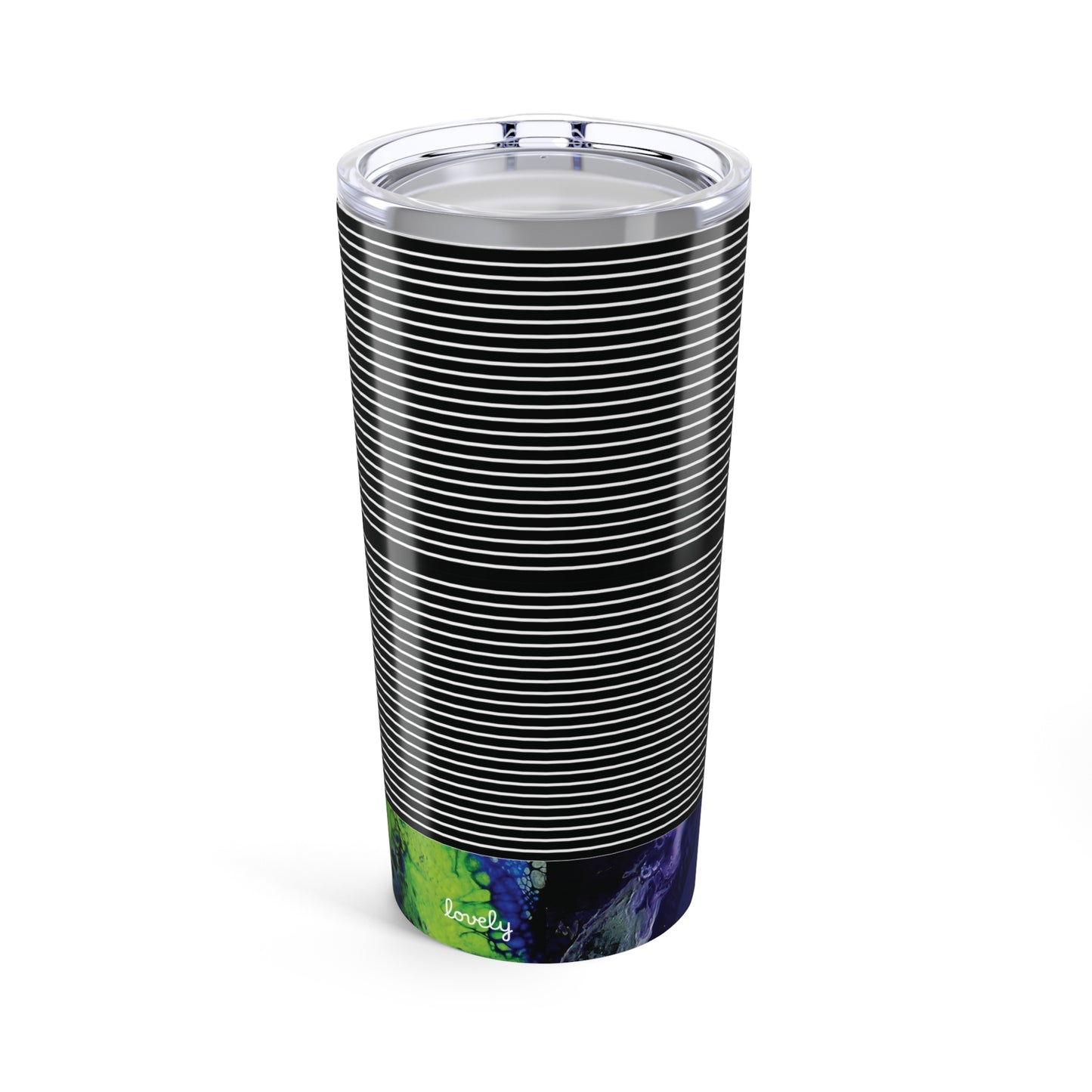 Stainless Steel Tumbler 20oz Double-Wall Insulated - Designed by Its A Art Vibe 008