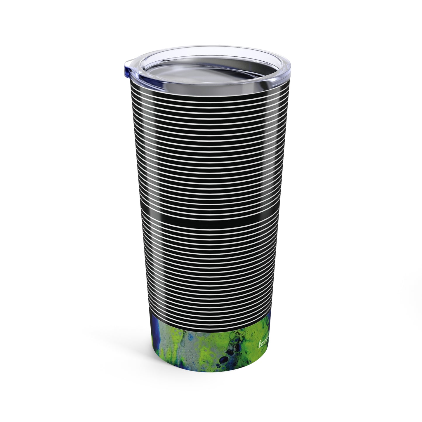 Stainless Steel Tumbler 20oz Double-Wall Insulated - Designed by Its A Art Vibe 008