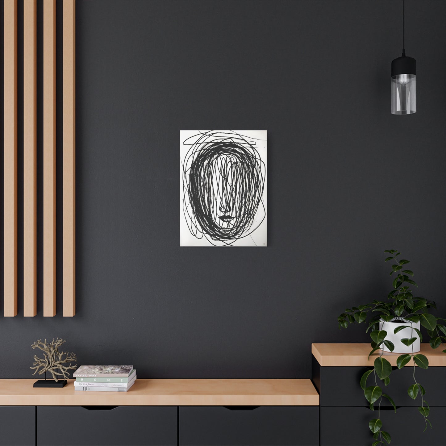 Matte Canvas, Stretched, 1.25" Original Art Printed to canvas by Its A Art Vibe
