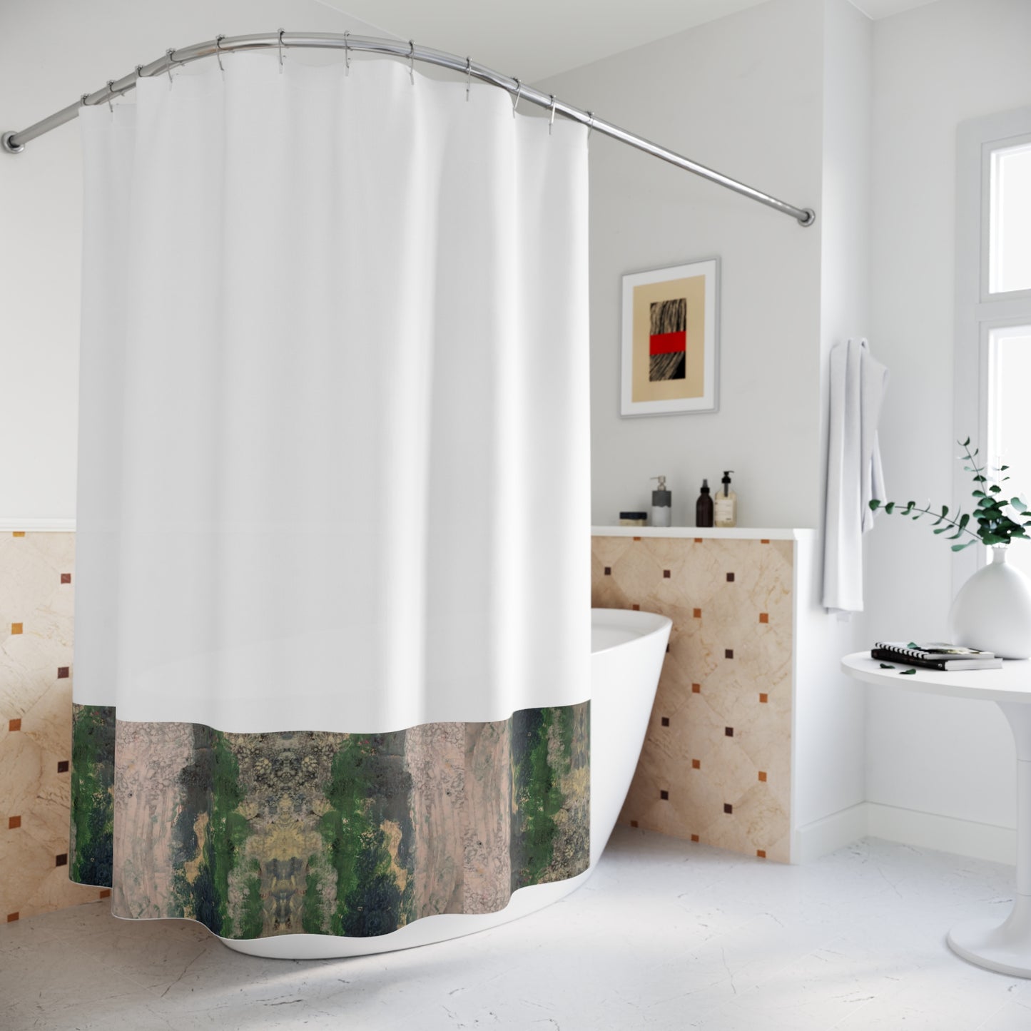 Shower Curtains by Its A Art Vibe Rustic Green