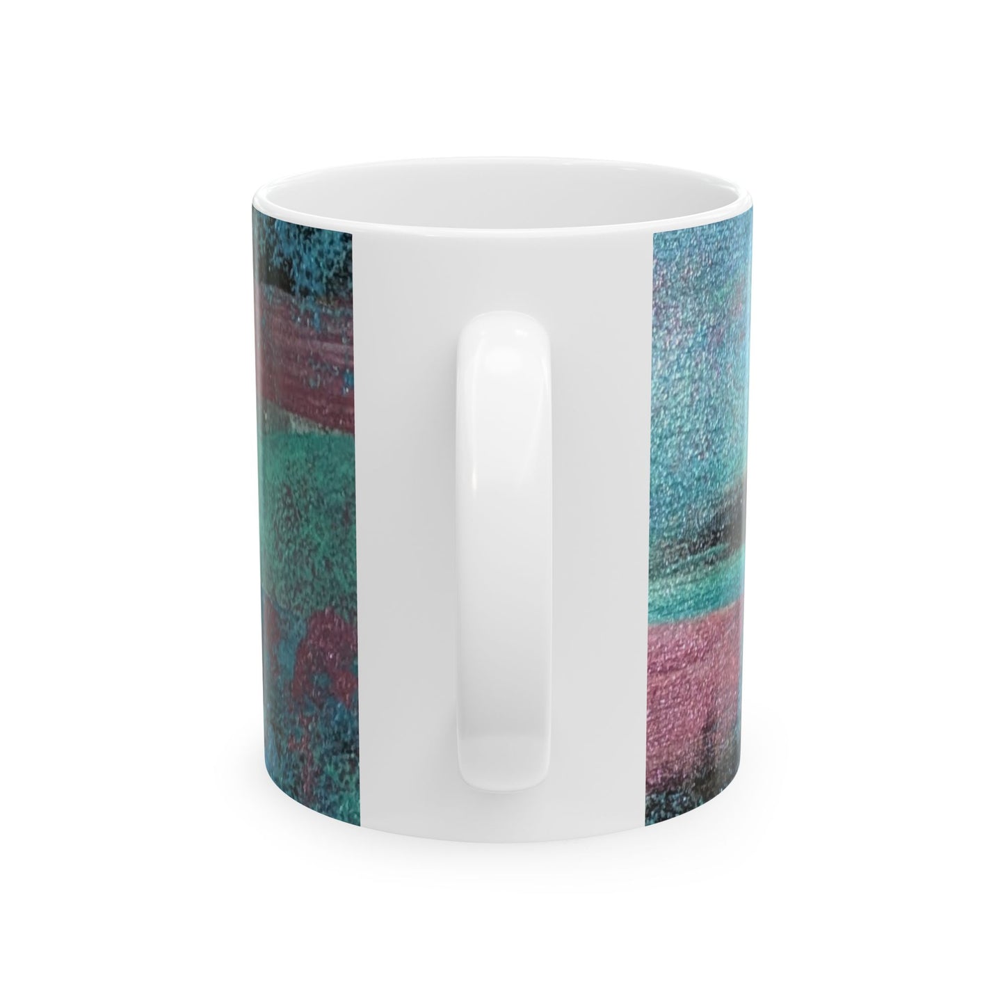 Ceramic Mug - Lovely Cup of Coffee Printed Cup Design by Its A Art Vibe (BLUE)