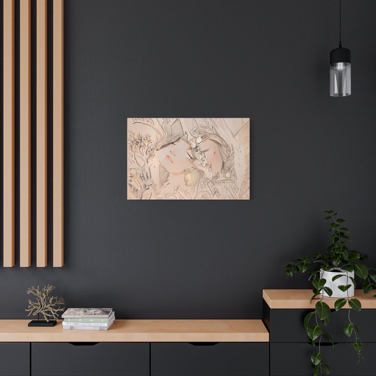 Canvas Gallery Wraps Wall Art A Part of The Earth by Its A Art Vibe