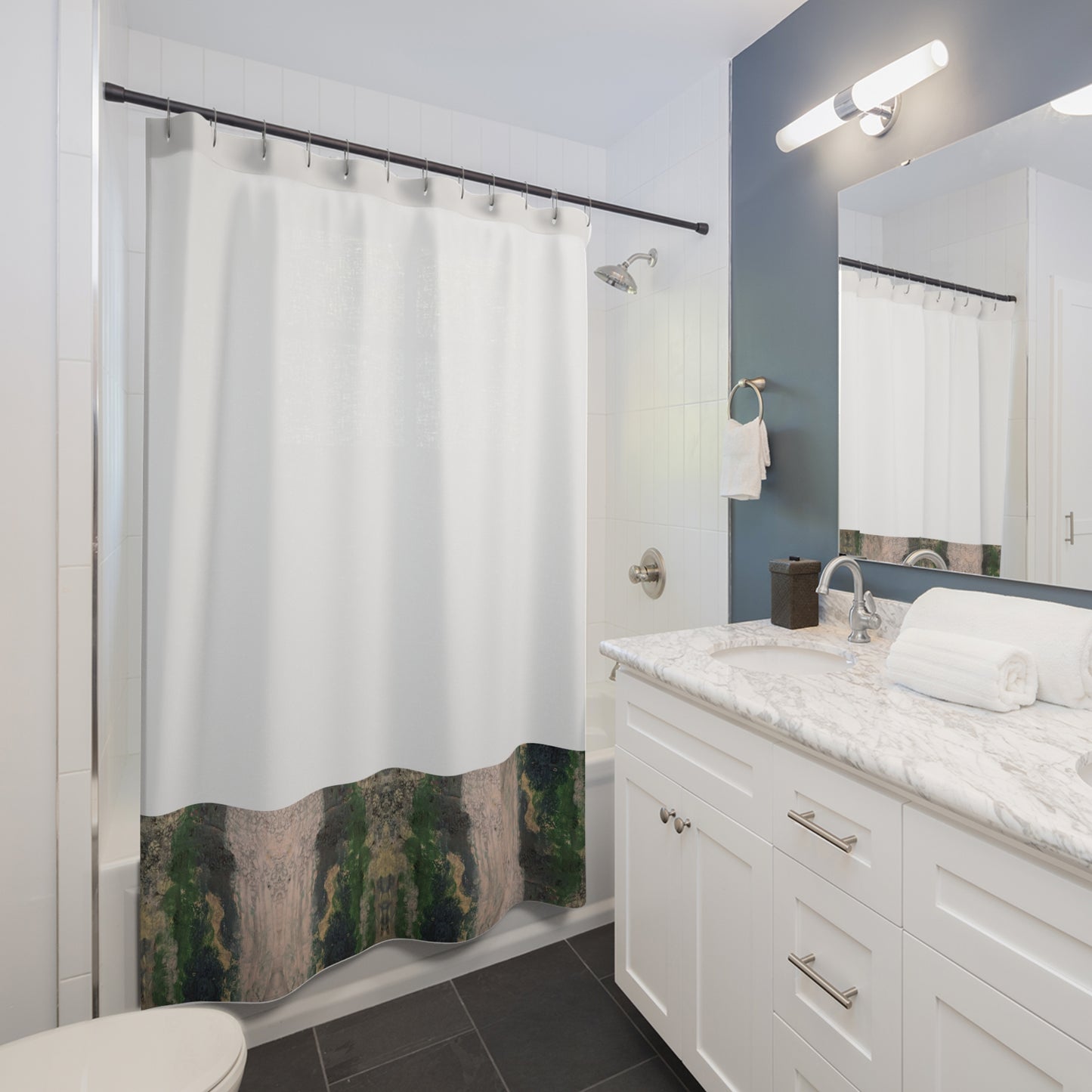 Shower Curtains by Its A Art Vibe Rustic Green