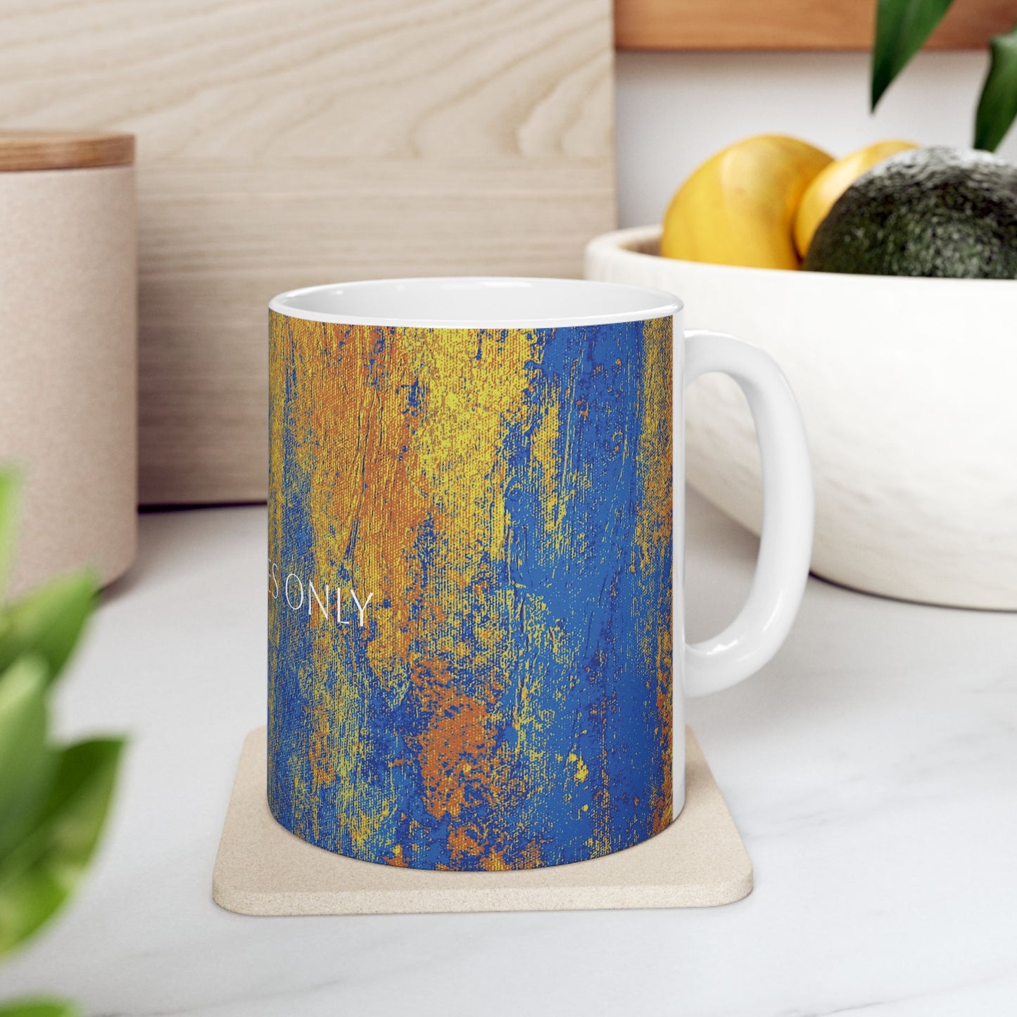 Ceramic Mug - Lovely Cup of Tea Printed Cup Design by Its A Art Vibe Good Vibes Only