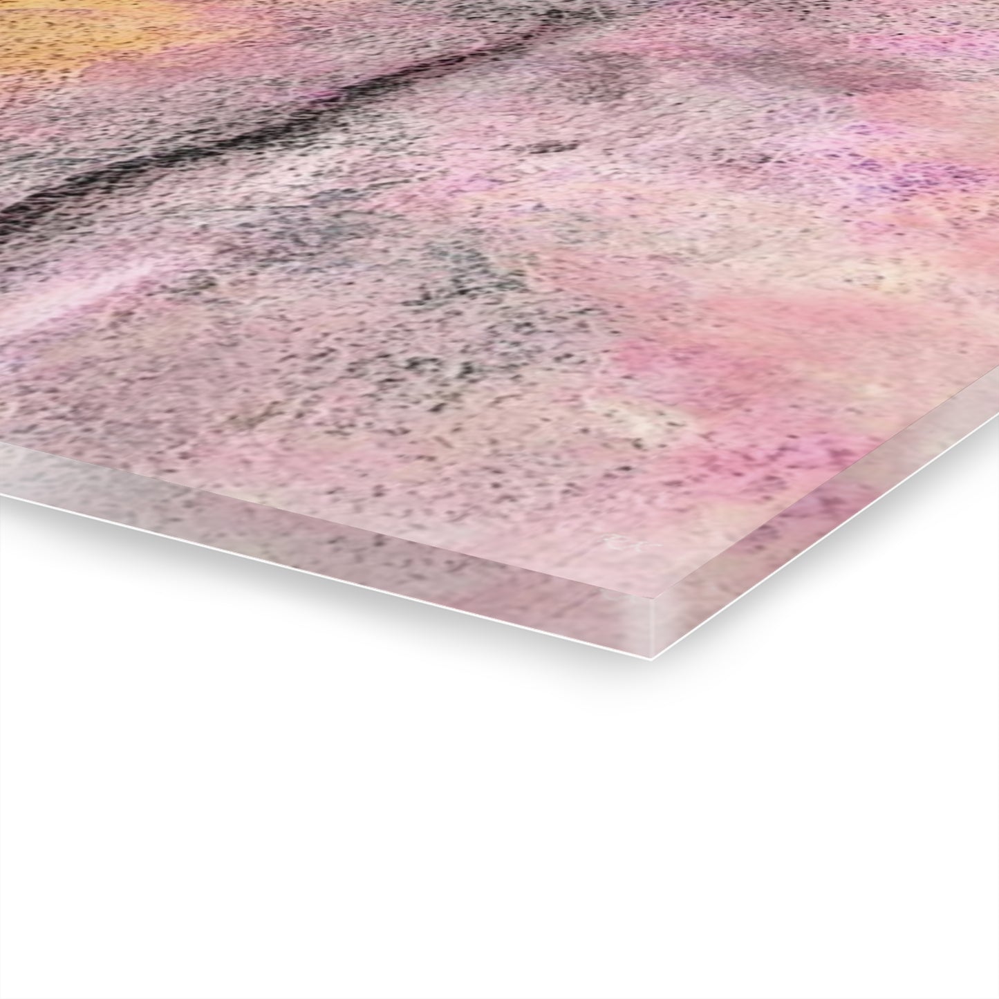 Acrylic Prints Rustic Mix French Cleat Hanging - Abstract Rustic Art for Home or Office Decor