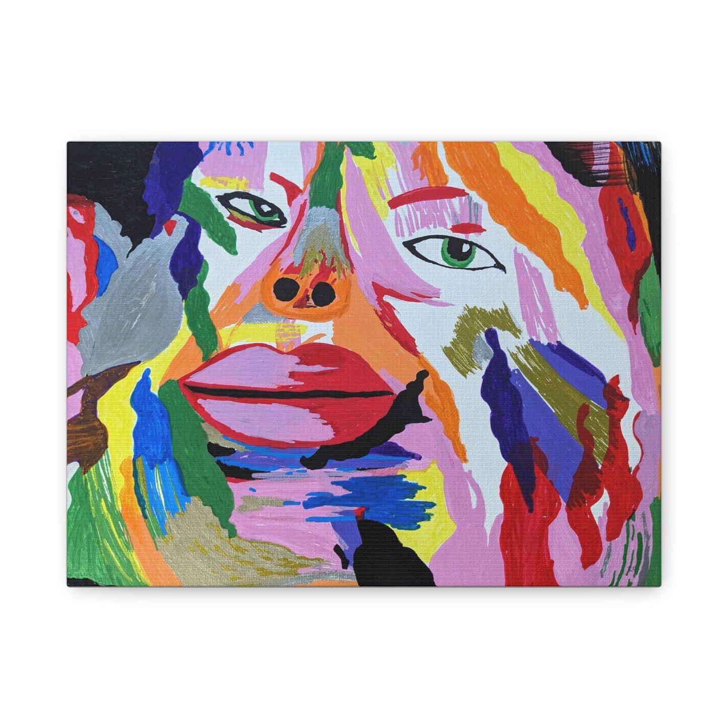 Canvas Gallery Wraps Wall Art Facing Life by Its A Art Vibe