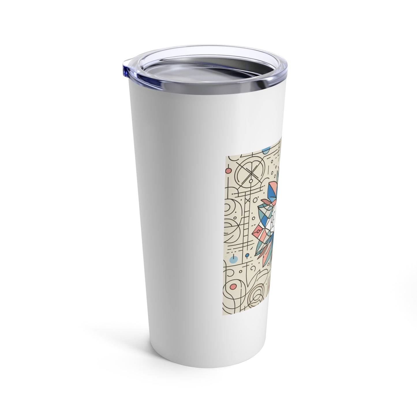 Stainless Steel Tumbler 20oz Double-Wall Insulated - Designed by Its A Art Vibe Creamy Be Kind