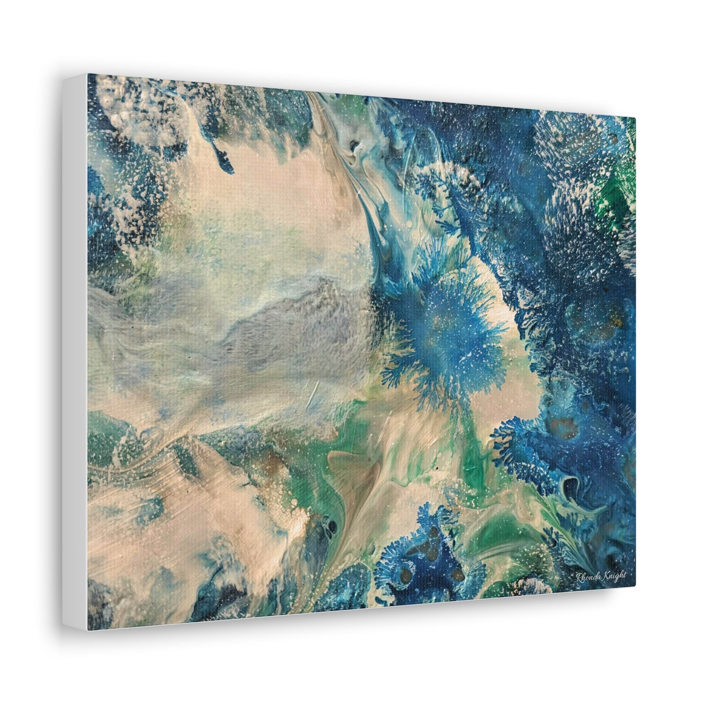 Canvas Gallery Wraps Wall Art Show Me Ocean Blue by Its A Art Vibe