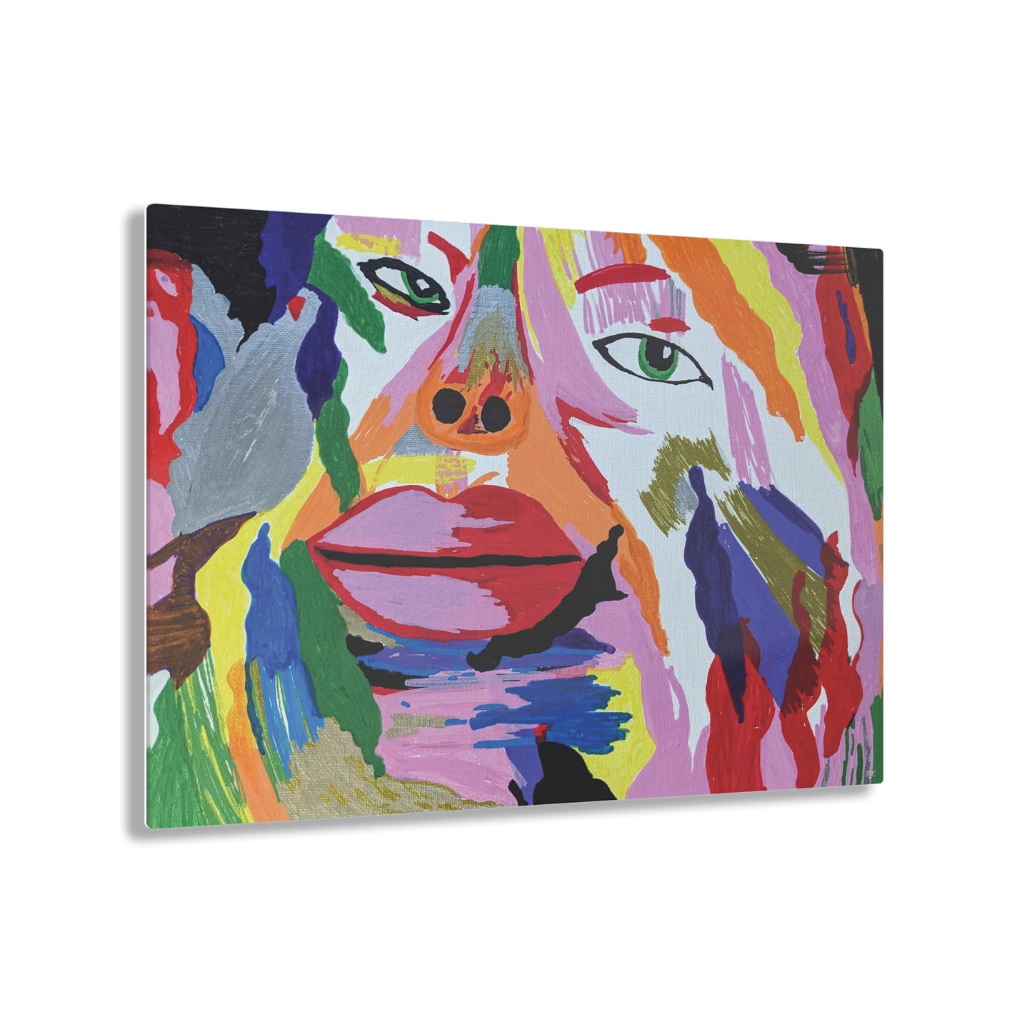 Acrylic Prints Abstract Portrait by Its A Art Vibe