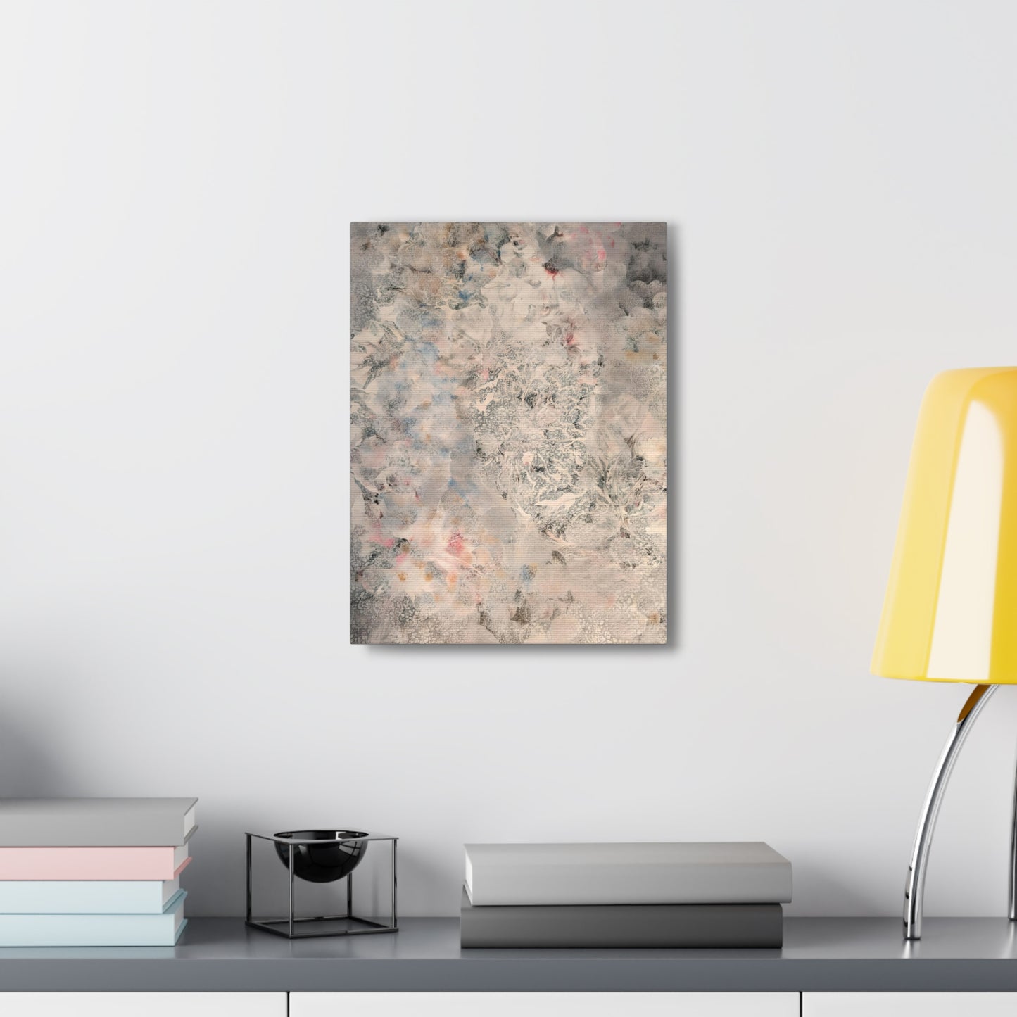 Canvas Gallery Wraps Abstract Gray Bae Light by Its A Art Vibe