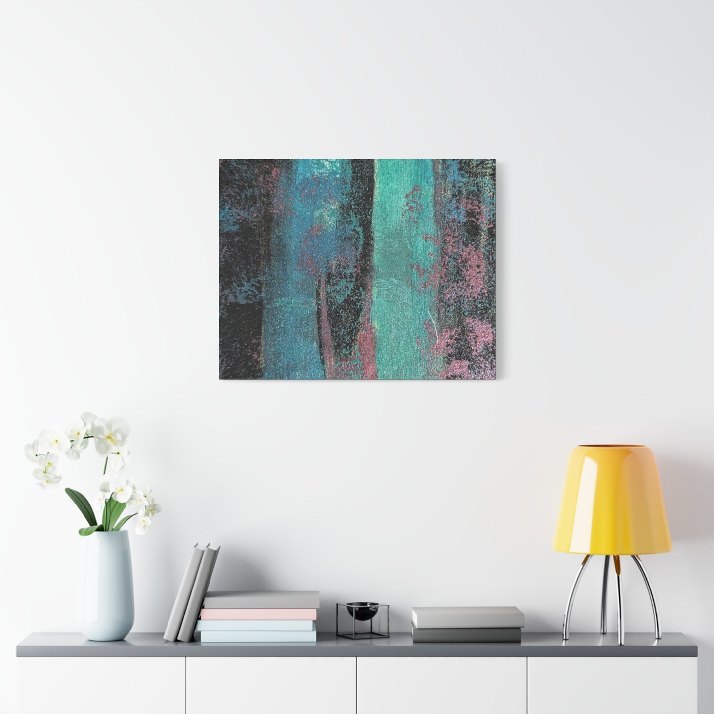 Canvas Gallery Wraps Rustic Blue Breeze by Its A Art Vibe 1 of 2 Matte Canvas, Stretched, 1.25"