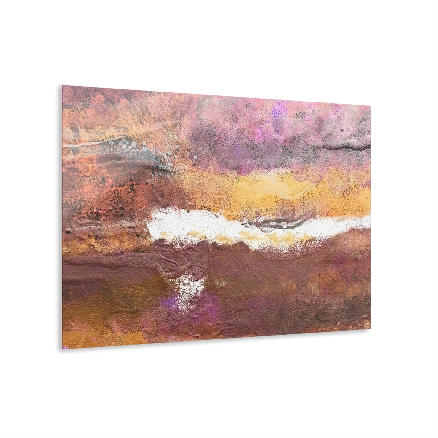 Acrylic Print Rustic Fire by Its A Art Vibe