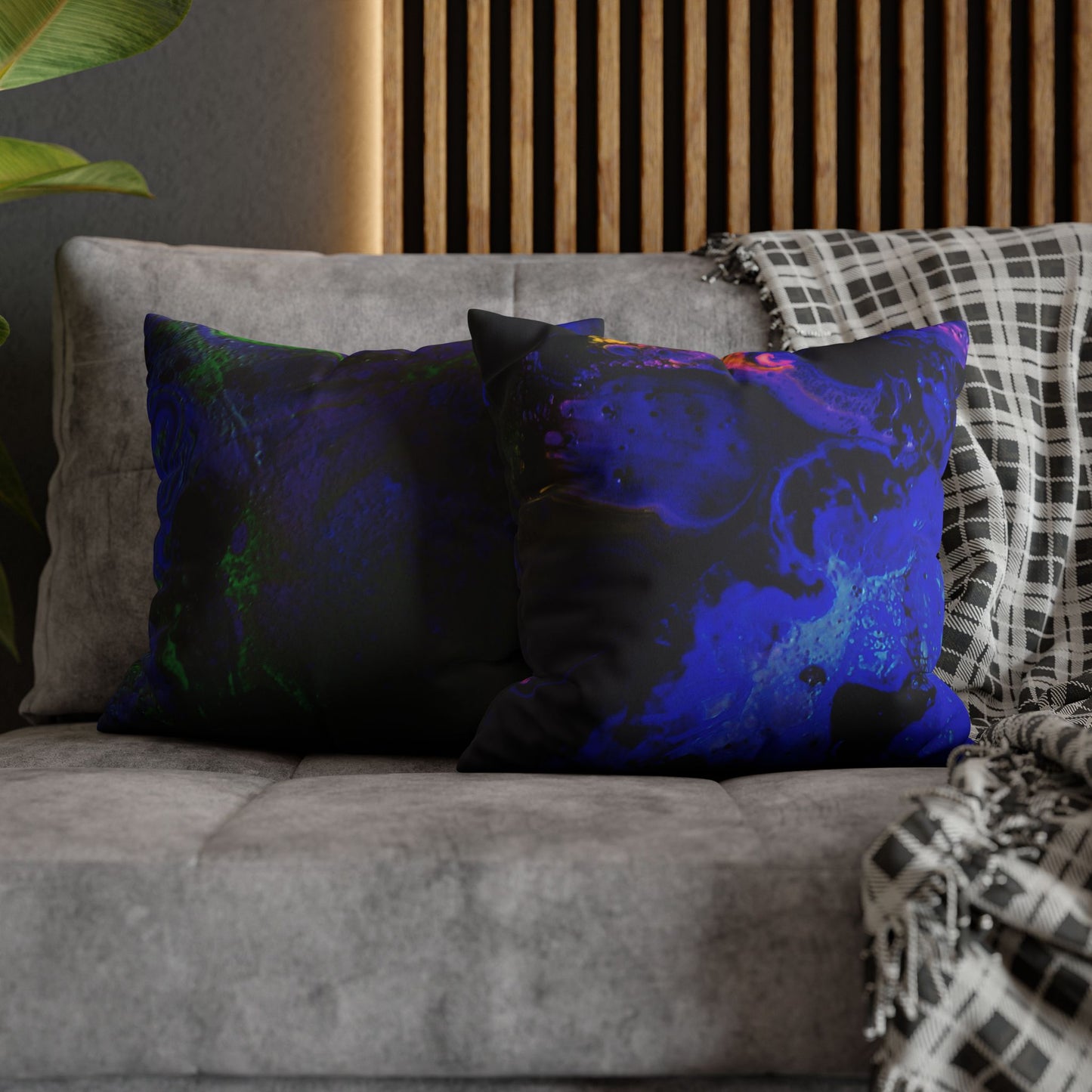 Faux Suede Pillow Designed by Its A Art Vibe #12