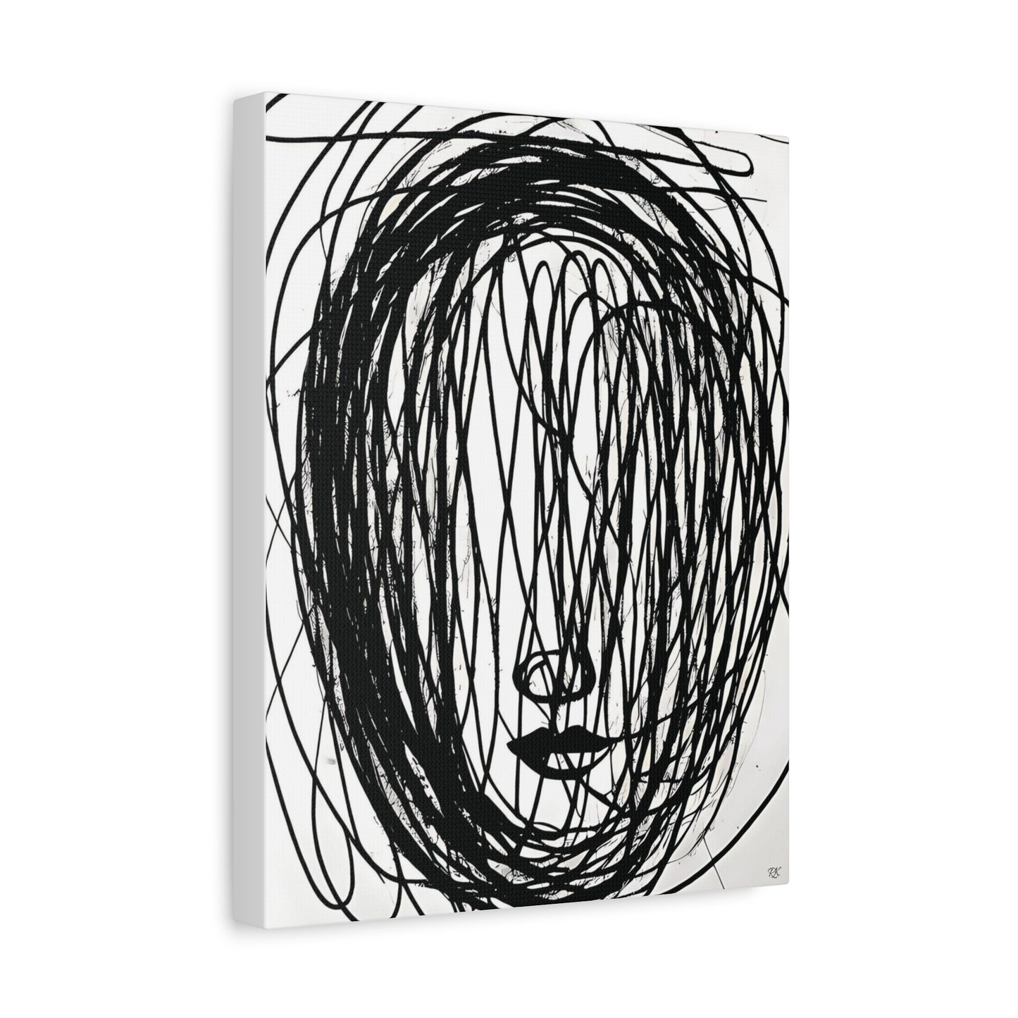 Matte Canvas, Stretched, 1.25" Original Art Printed to canvas by Its A Art Vibe