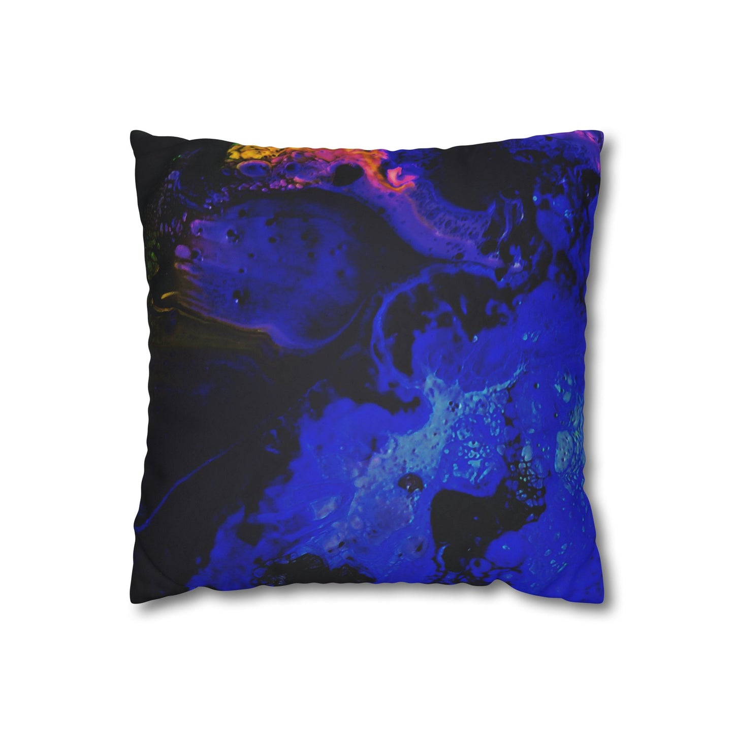 Faux Suede Pillow Designed by Its A Art Vibe #12