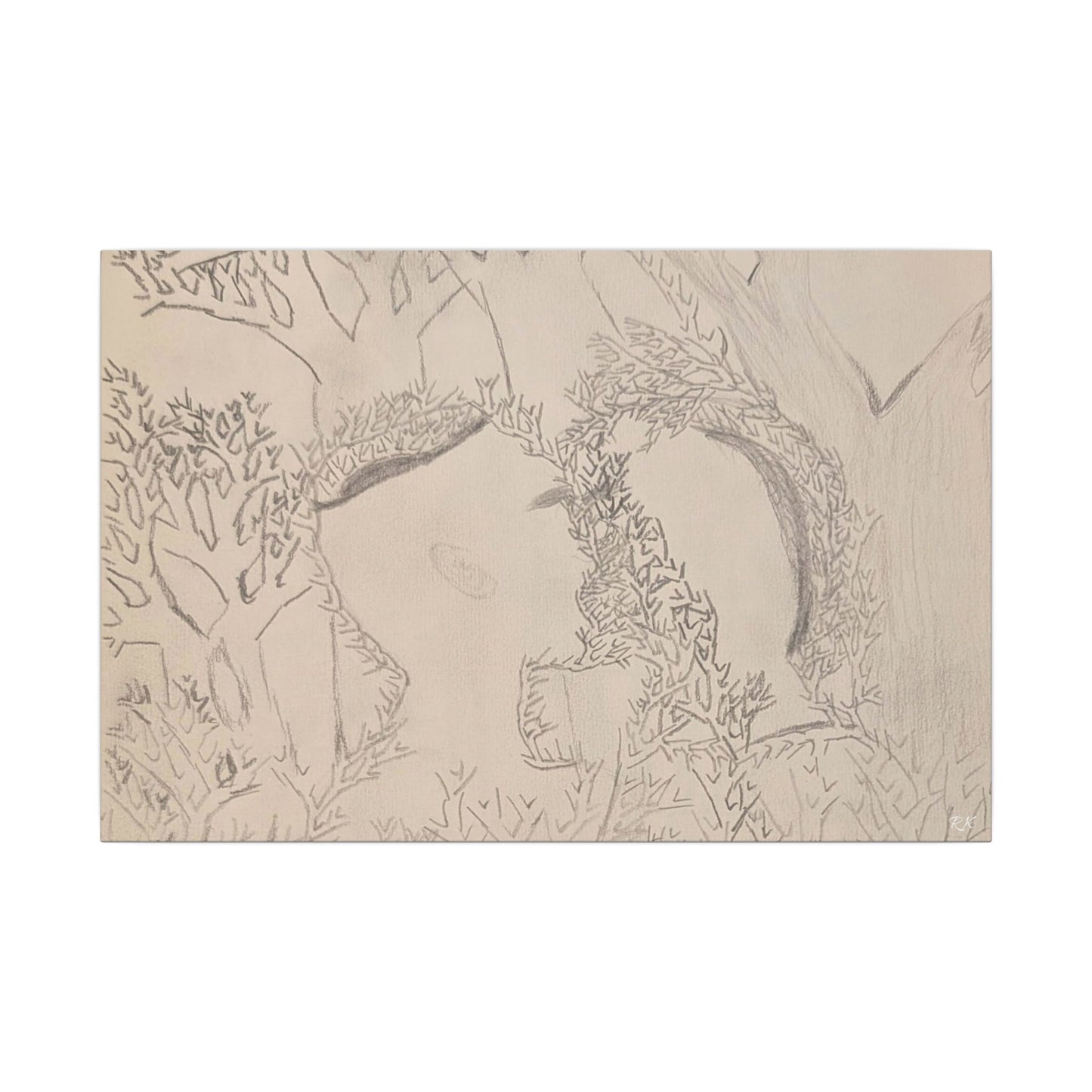 Canvas Gallery Wraps Wall Art Rooted by The Earth by Its A Art Vibe