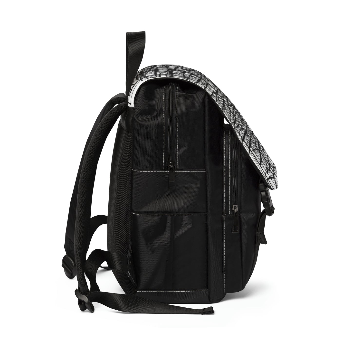 Unisex Casual Shoulder Backpack Line Up by Its A Art Vibe