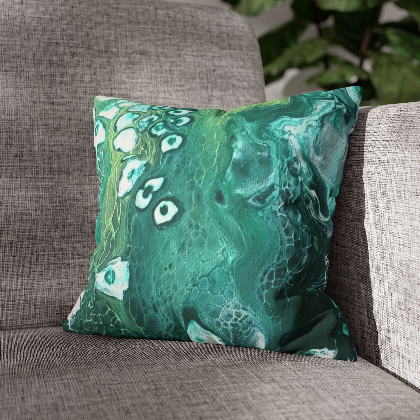 Faux Suede Pillow Designed by Its A Art Vibe #21