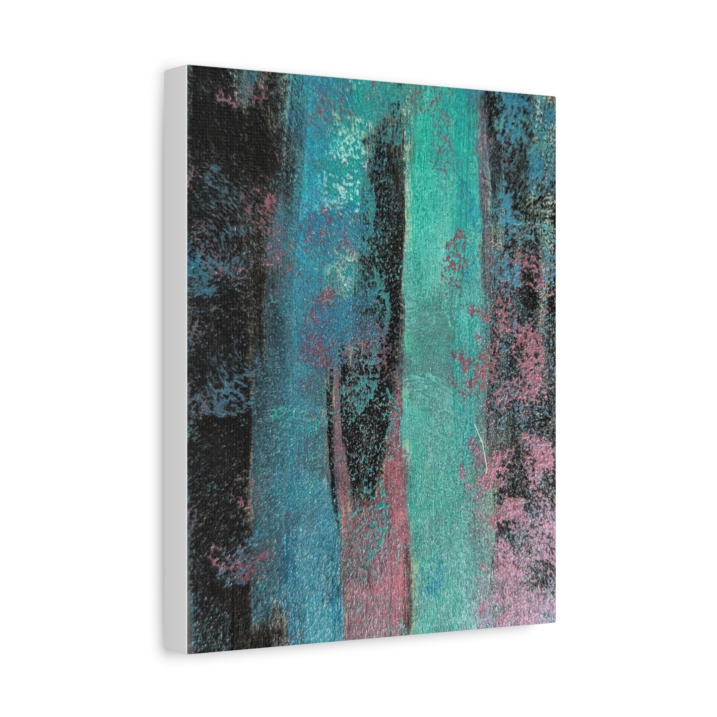 Canvas Gallery Wraps Rustic Blue Breeze by Its A Art Vibe 1 of 2