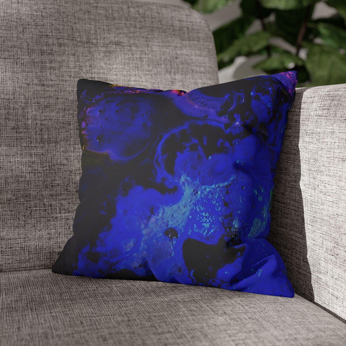 Faux Suede Pillow Designed by Its A Art Vibe #12