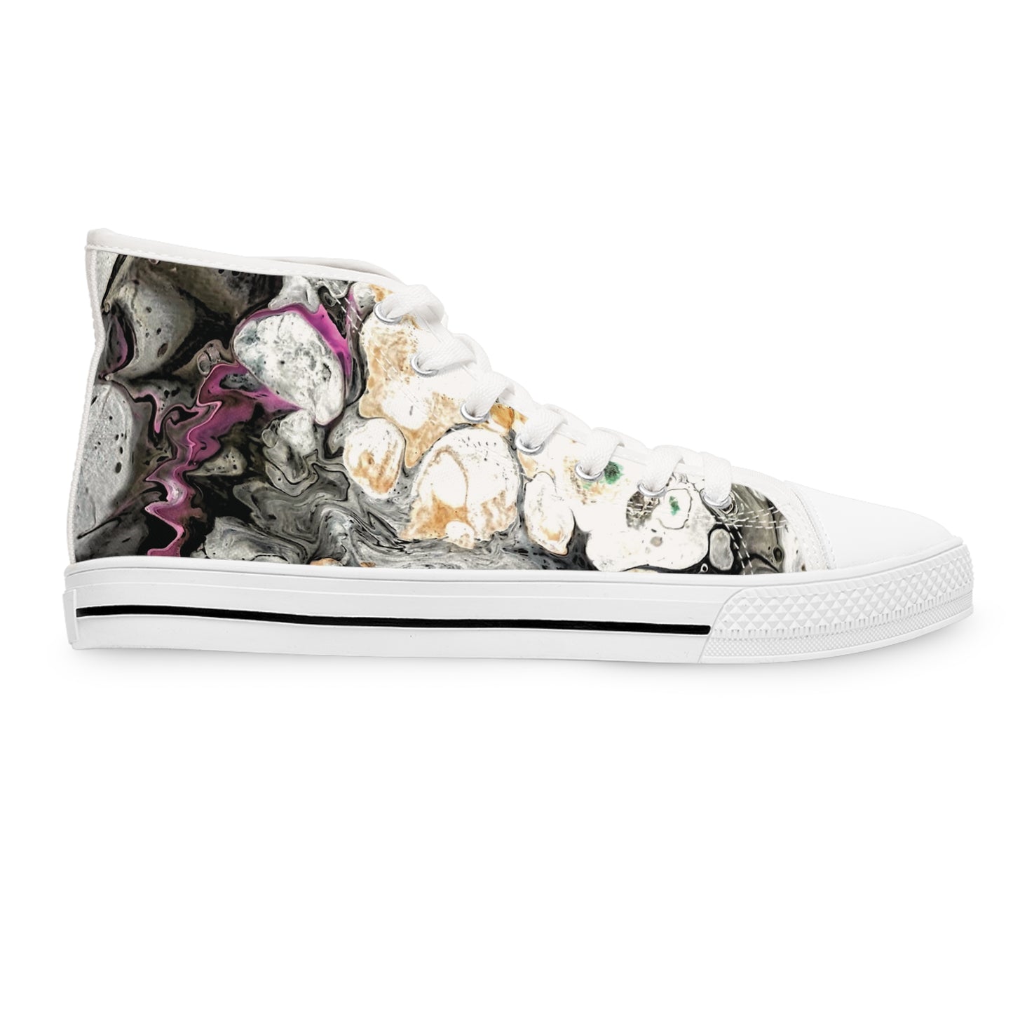 Women's High-Top Sneakers Punked by Its A Art Vibe