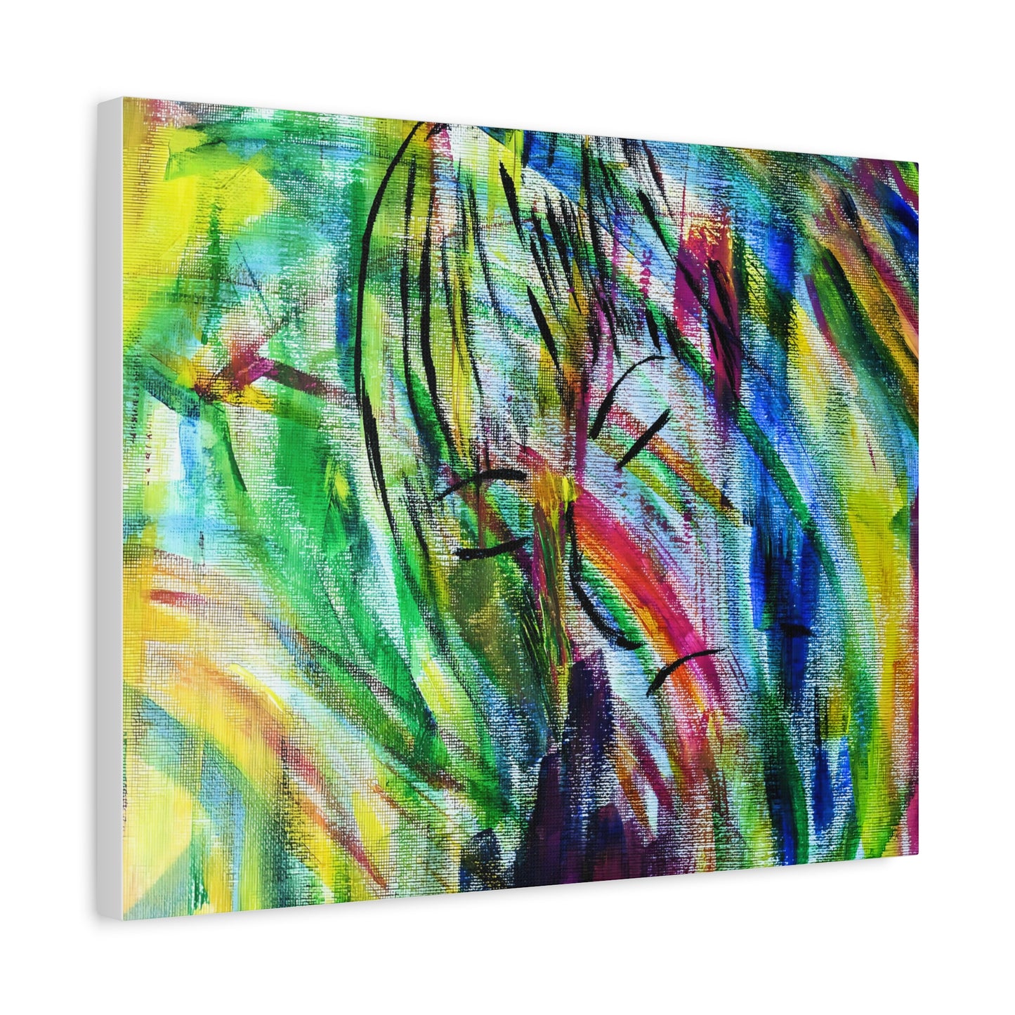 Canvas Gallery Wraps Original Painting printed to canvas by Its A Art Vibe 1.25' Stretched