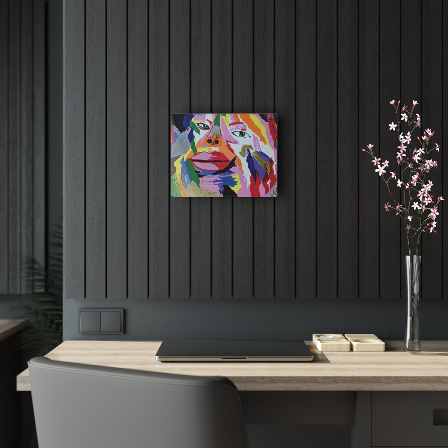 Acrylic Prints Abstract Portrait by Its A Art Vibe