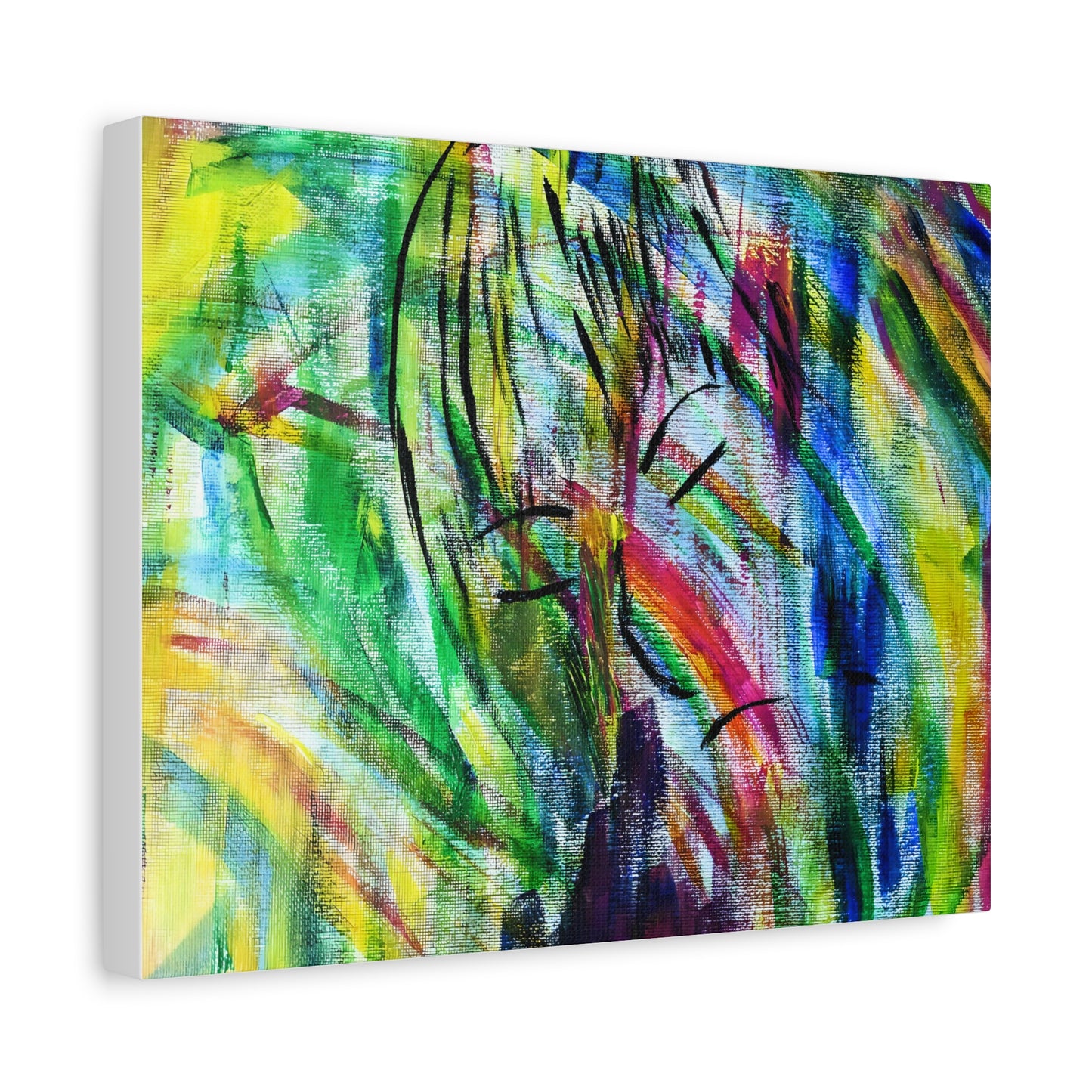 Canvas Gallery Wraps Original Painting printed to canvas by Its A Art Vibe 1.25' Stretched