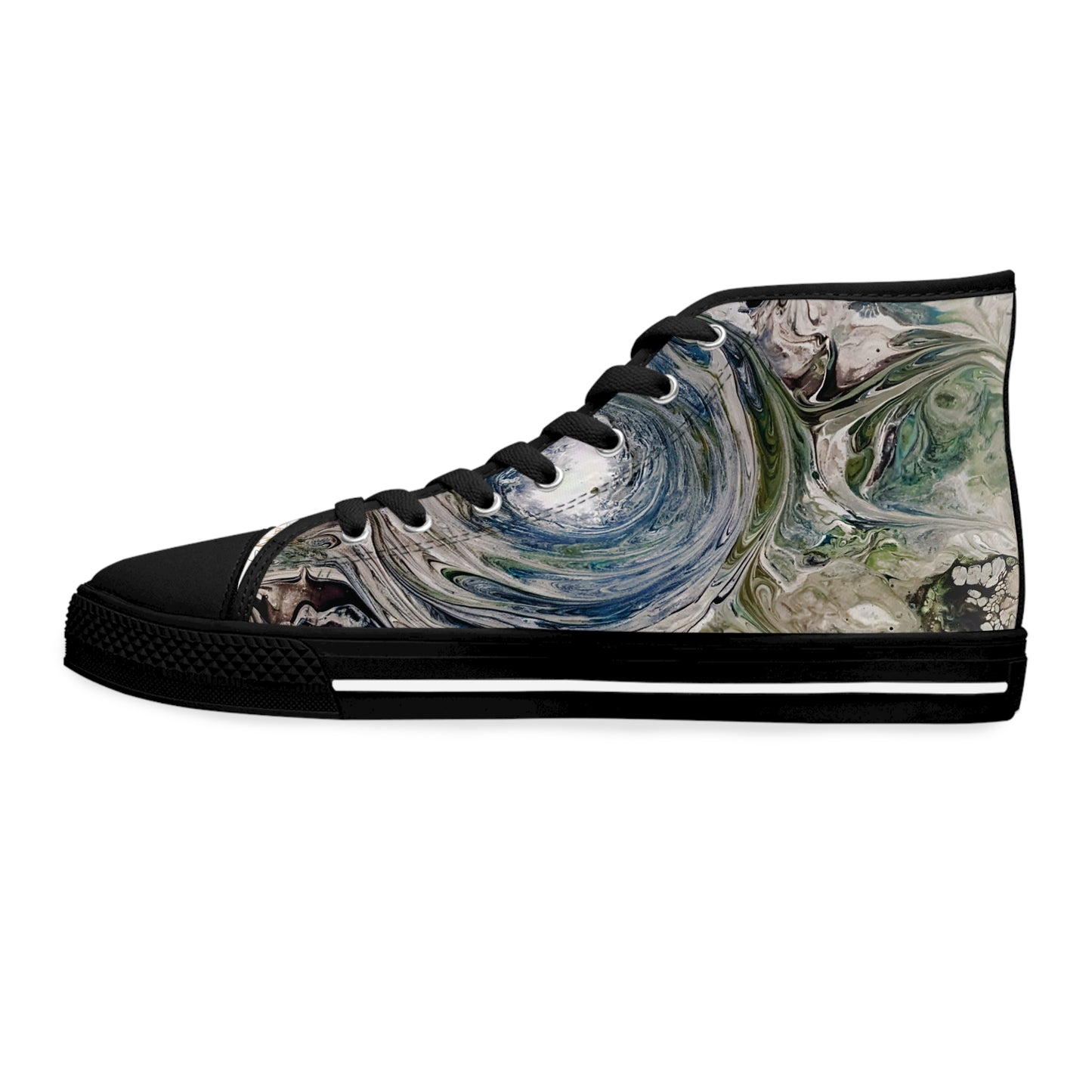 Women's High Top Sneakers Eyes Of The Storm You by Its A Art Vibe