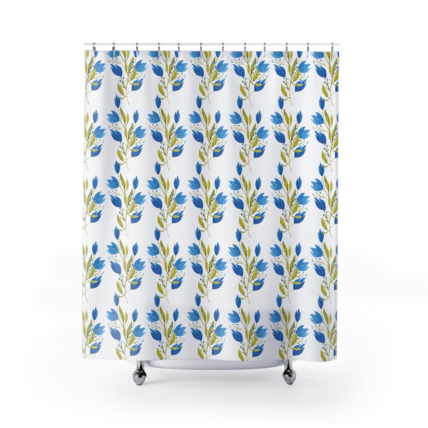 Shower Curtains by Its A Art Vibe Blue Green