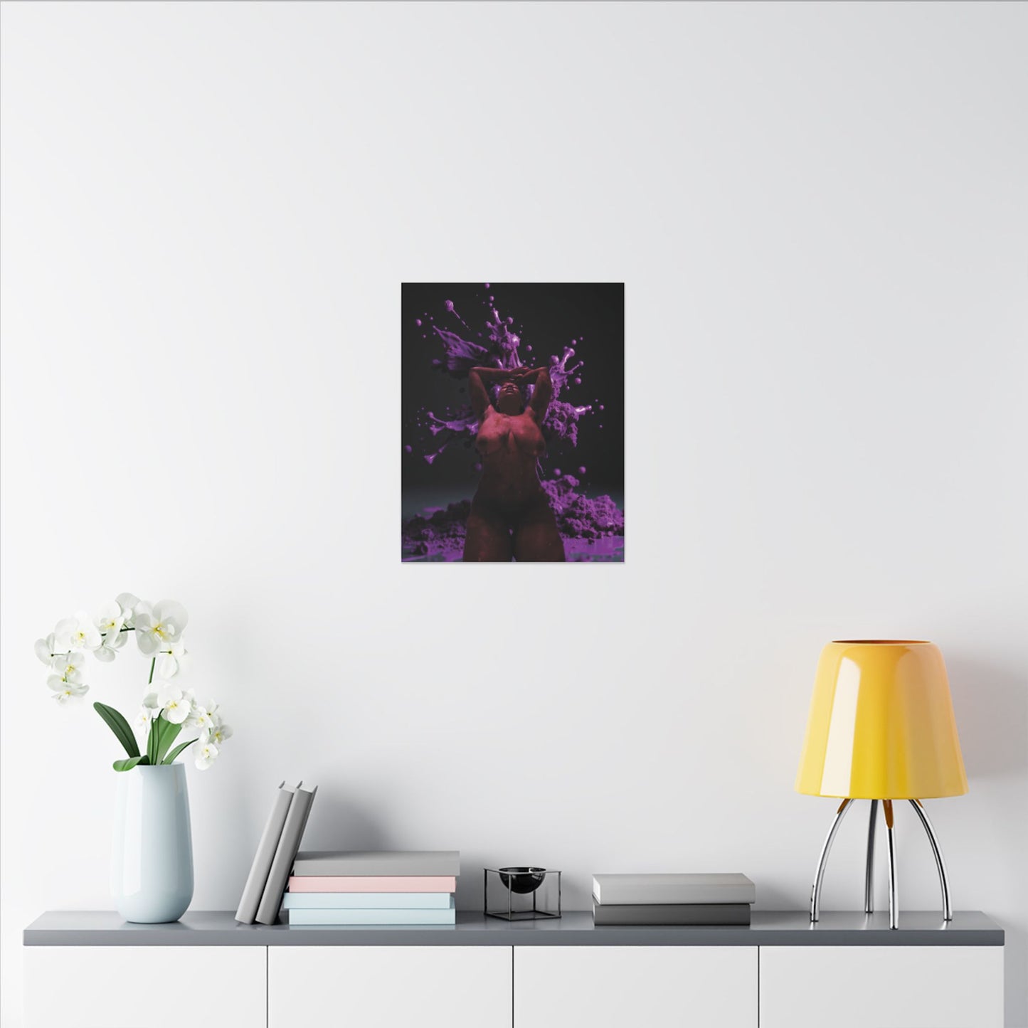 Canvas Wall Art - For She is Up Even When She is Down
