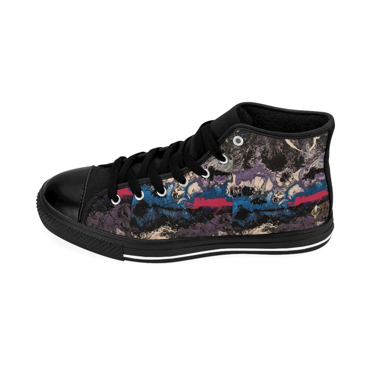 Men's Classic Sneakers Colorful Kick by Its A Art Vibe