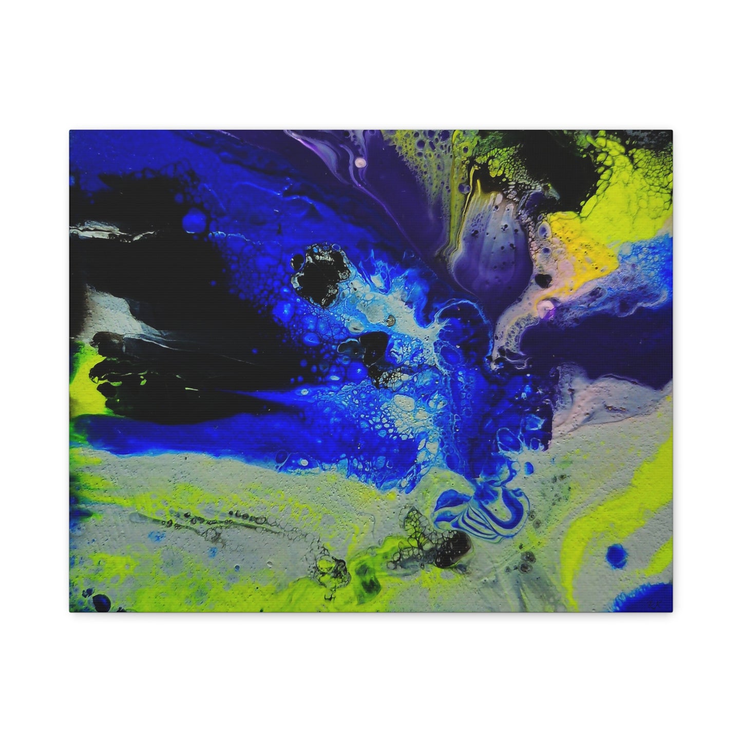 Canvas Gallery Wraps Original The Flow of Color by Its A Art Vibe 3 of 3