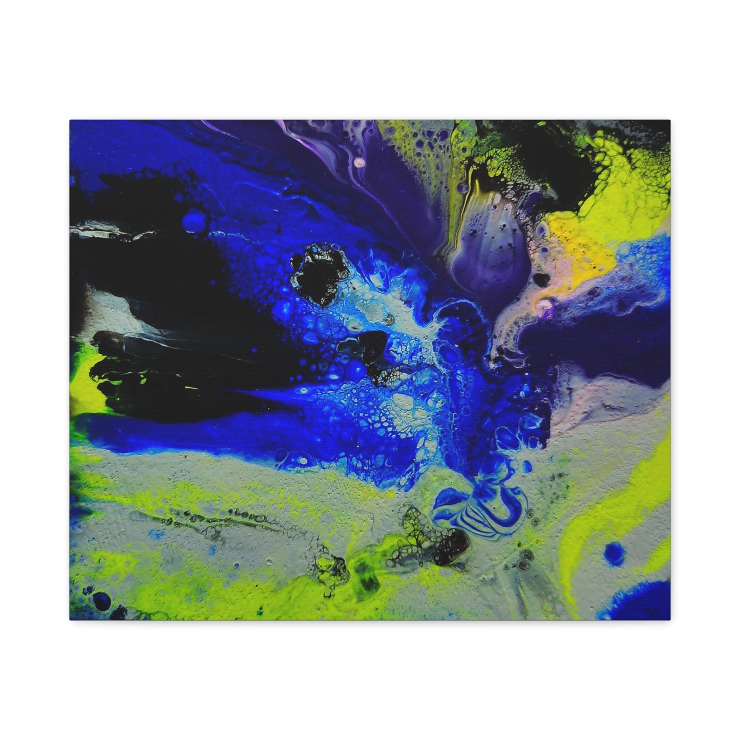 Canvas Gallery Wraps Original The Flow of Color by Its A Art Vibe 3 of 3