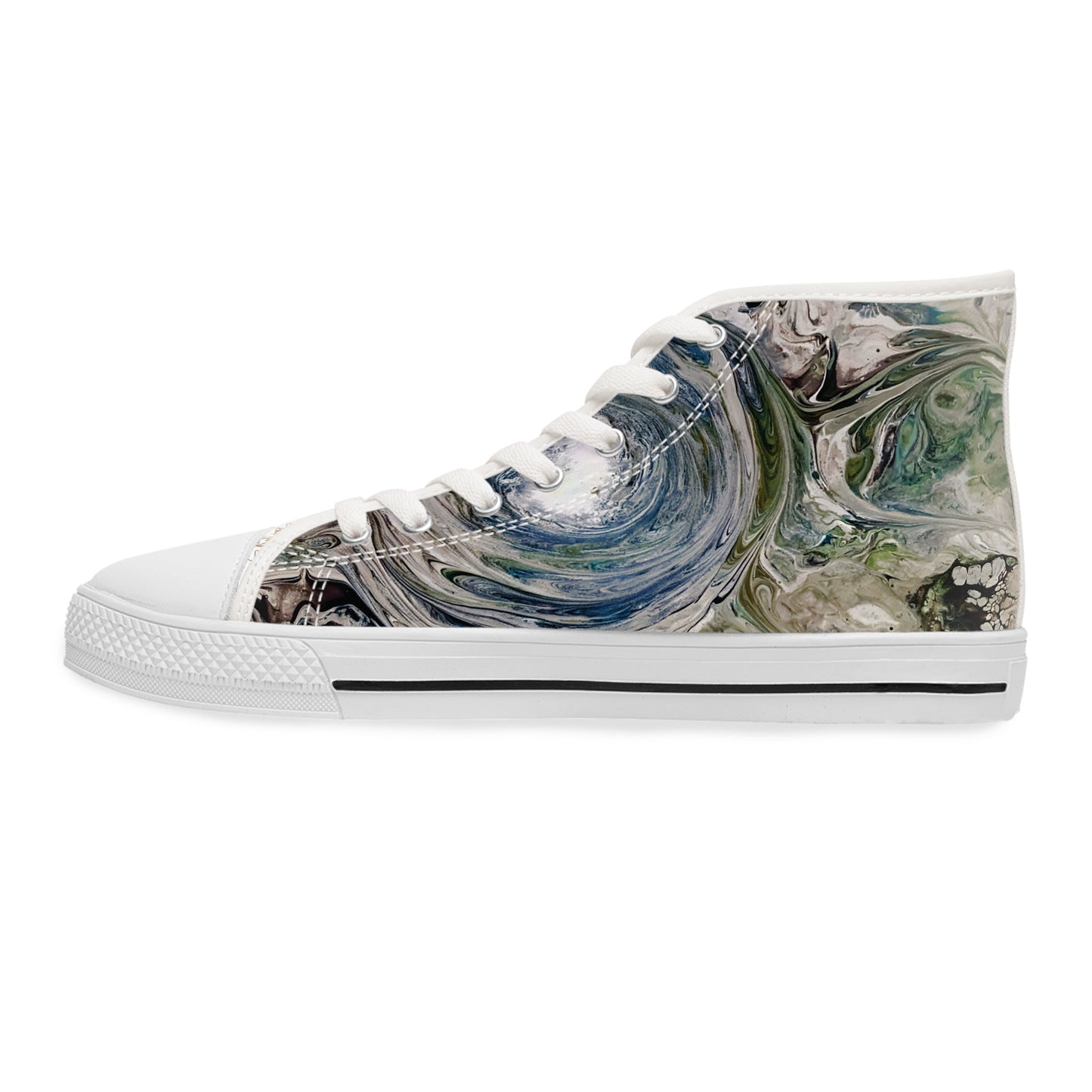 Women's High Top Sneakers Eyes Of The Storm You by Its A Art Vibe