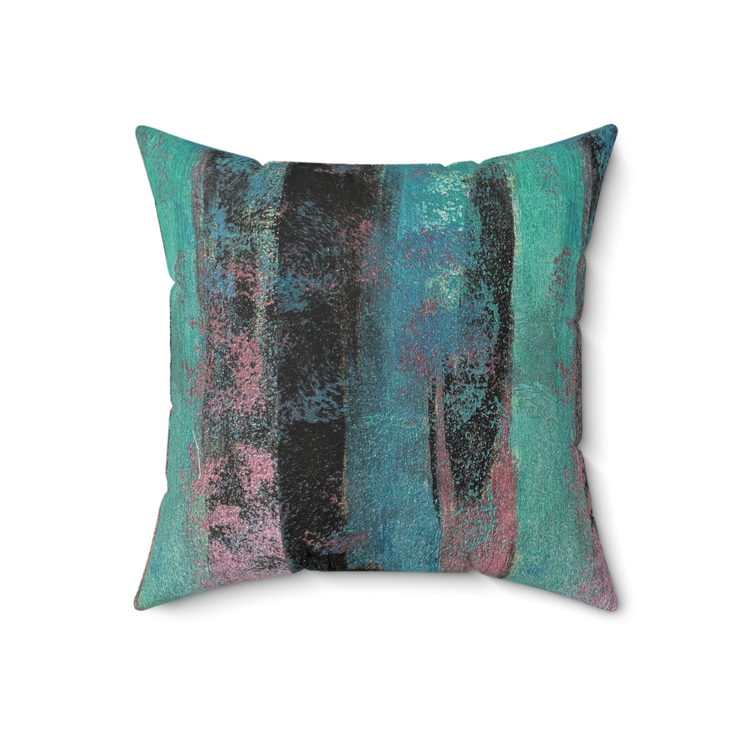 Faux Suede Pillow Designed by Its A Art Vibe #1