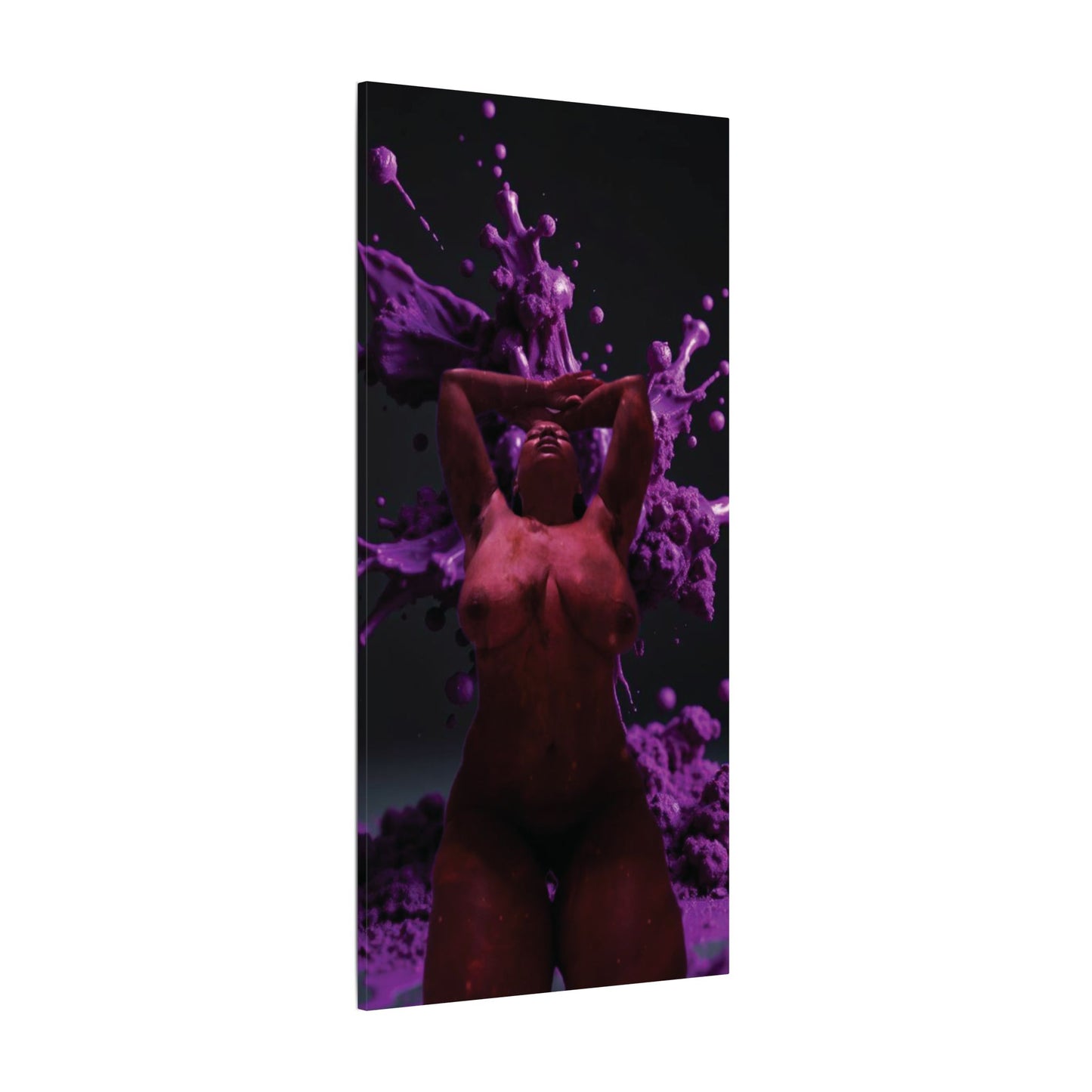 Canvas Wall Art - For She is Up Even When She is Down