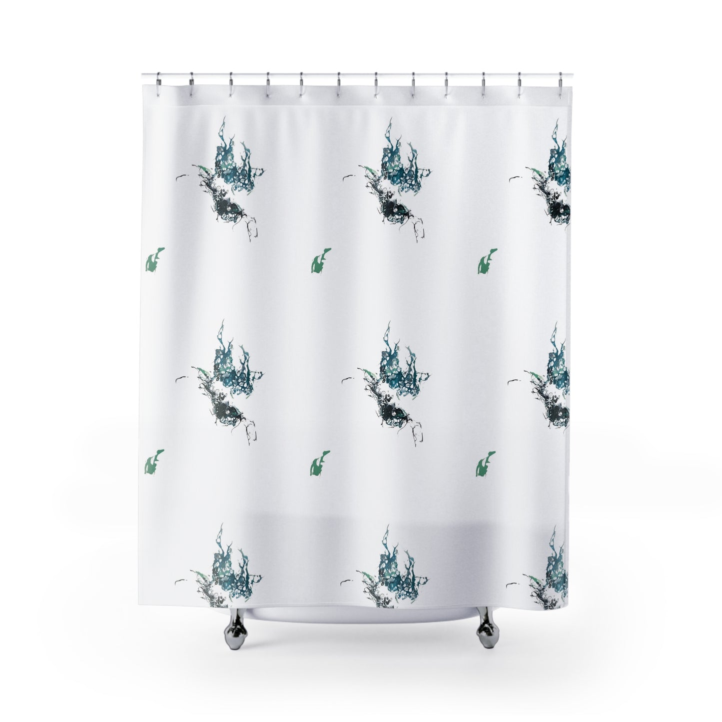 Shower Curtains by Its A Art Vibe Steal Teal