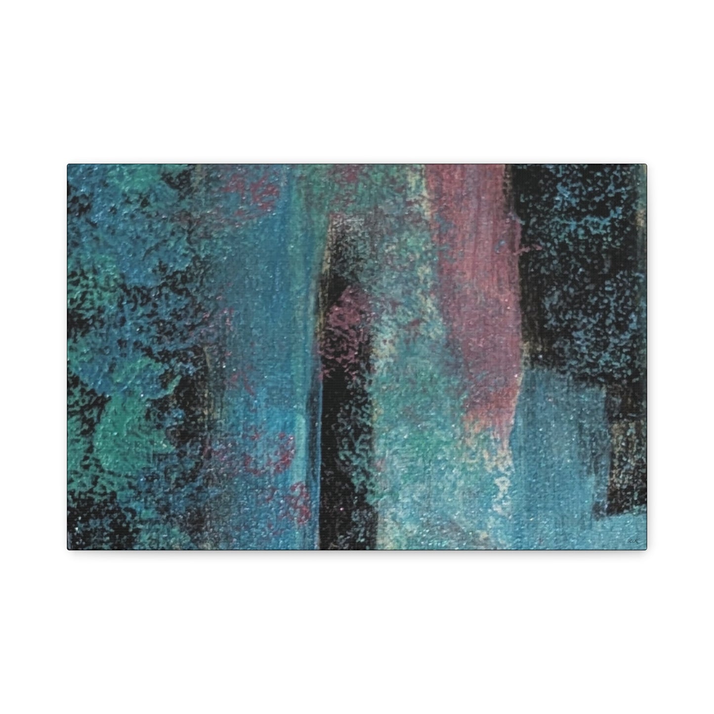 Canvas Gallery Wraps Rustic Blue Breeze by Its A Art Vibe 2 of 2 Matte Canvas, Stretched, 1.25"