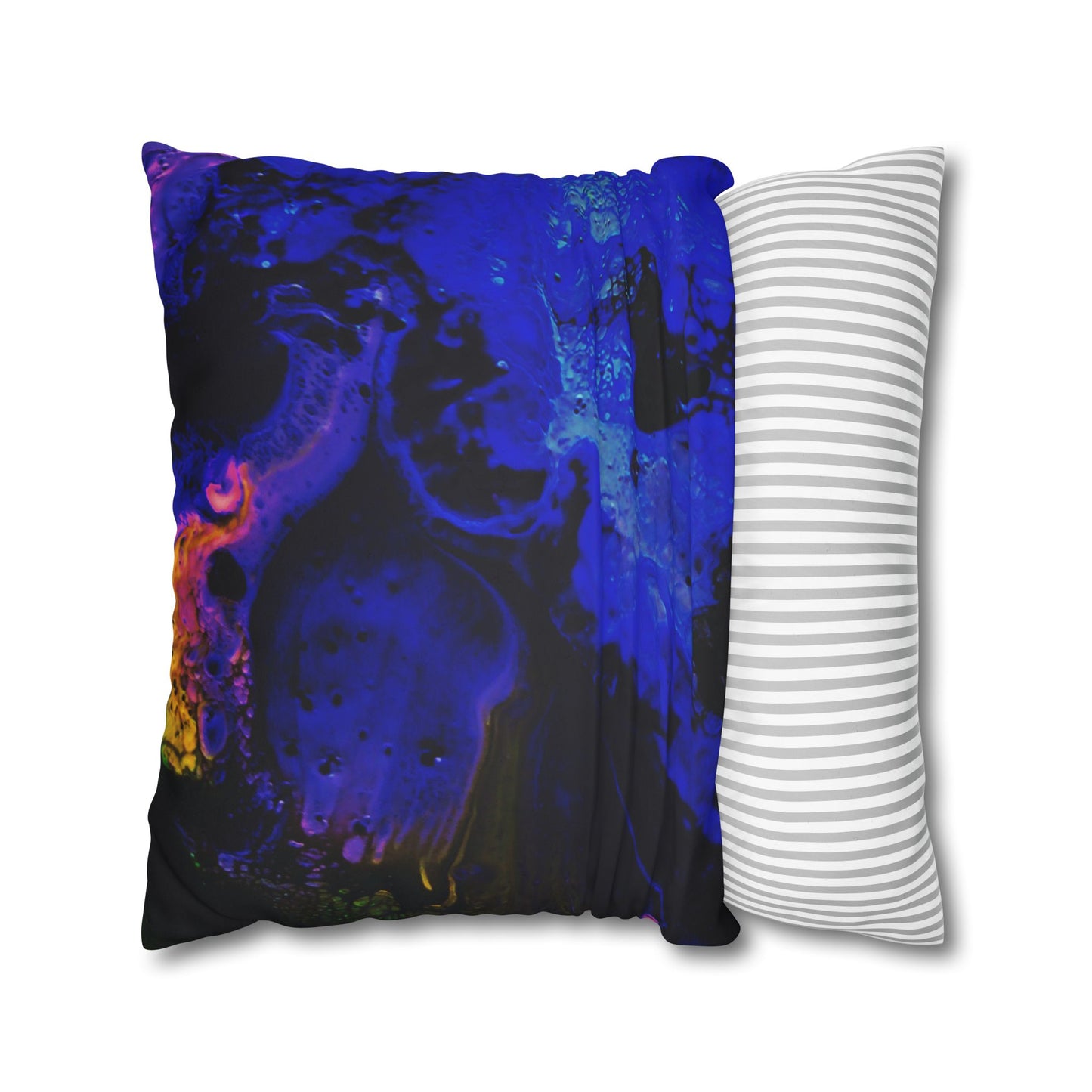 Faux Suede Pillow Designed by Its A Art Vibe #12