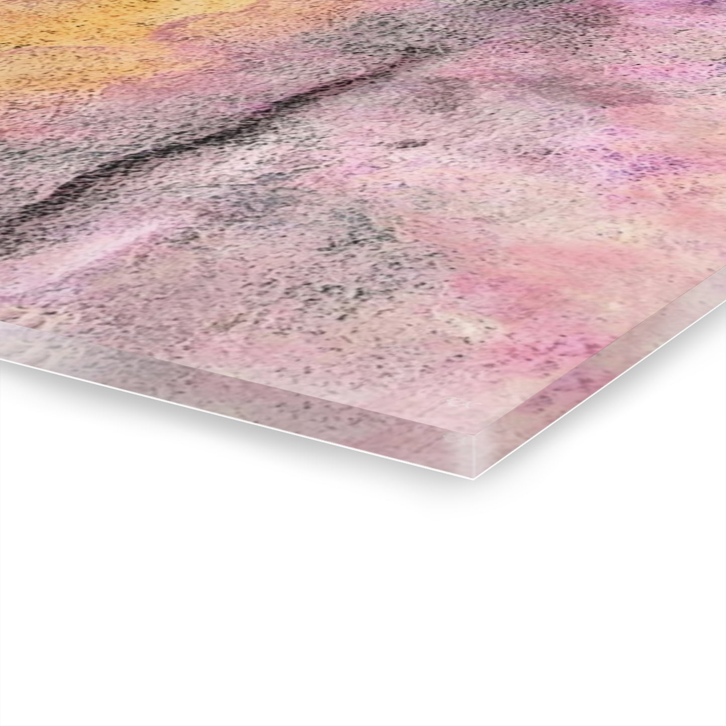 Acrylic Prints Rustic Mix French Cleat Hanging - Abstract Rustic Art for Home or Office Decor